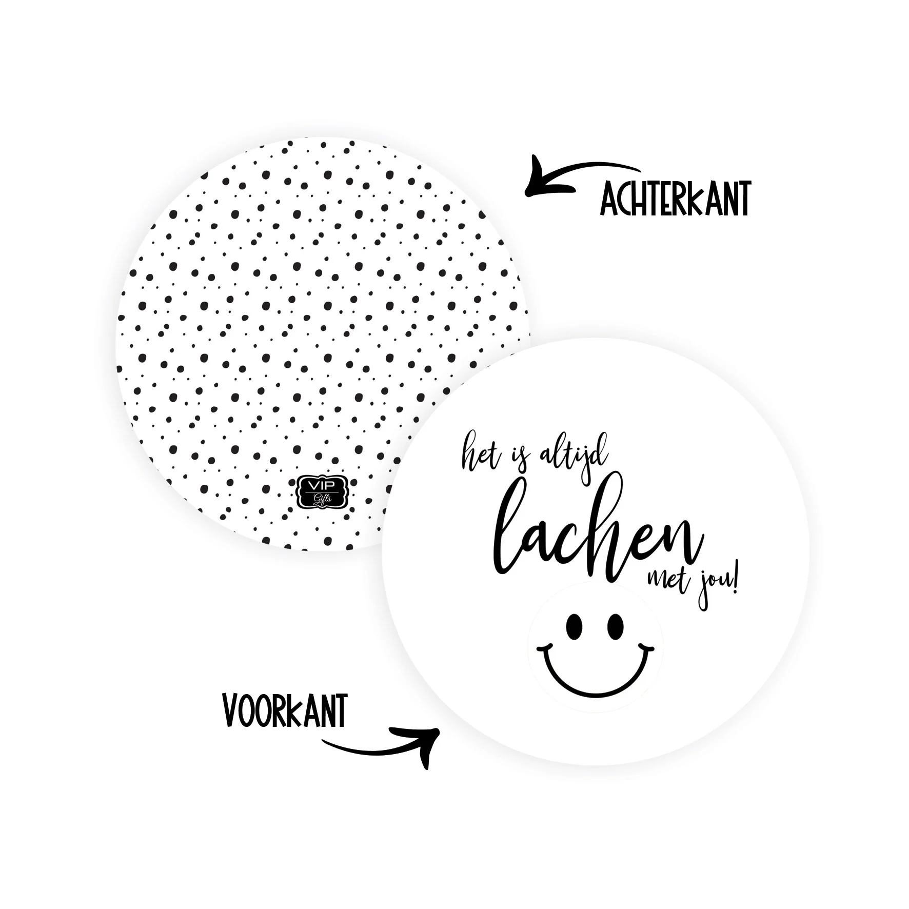 Onderzetter - Altijd lachen - Altijd lachen - OND0001
