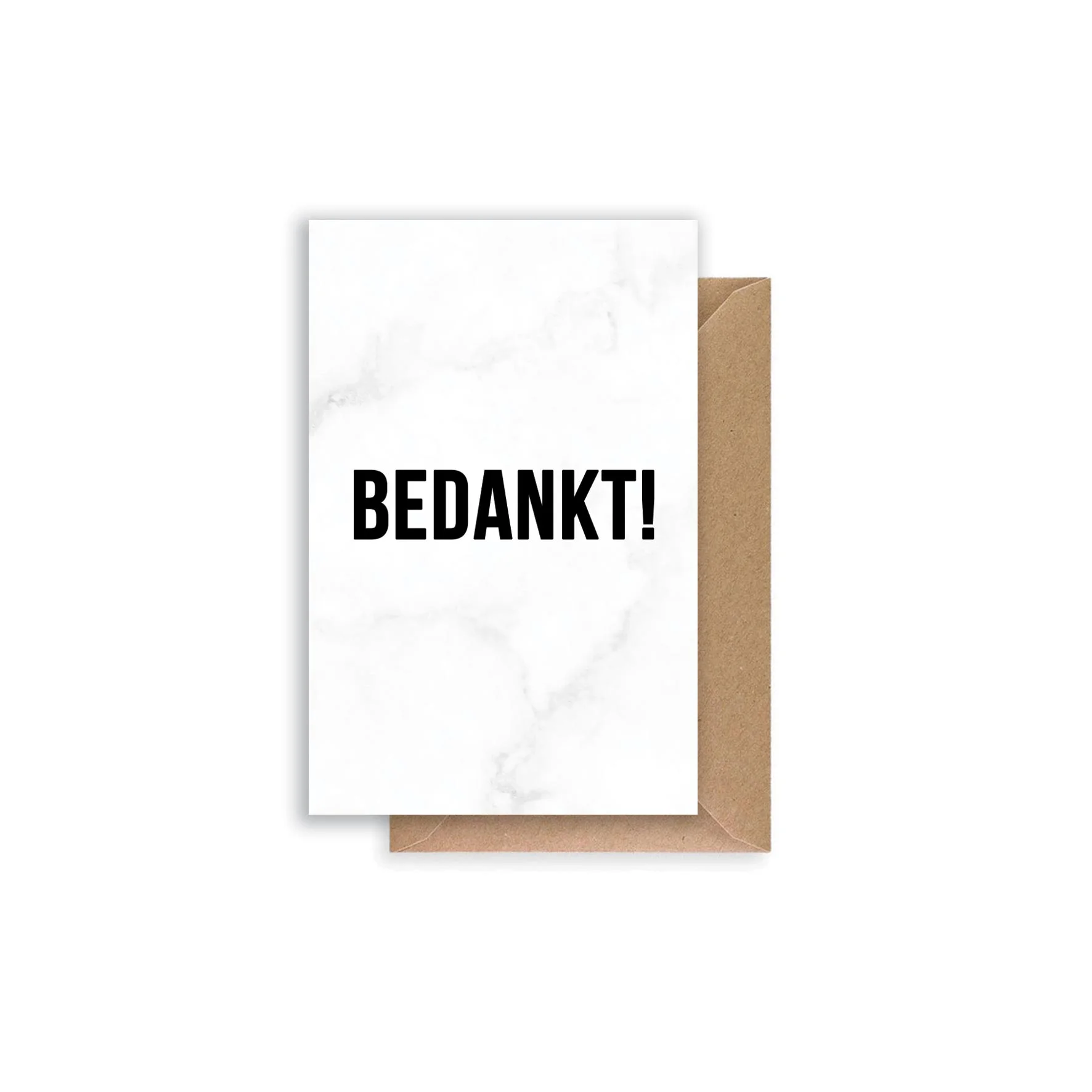 Minikaart | Bedankt - Bedankt - MKA0012