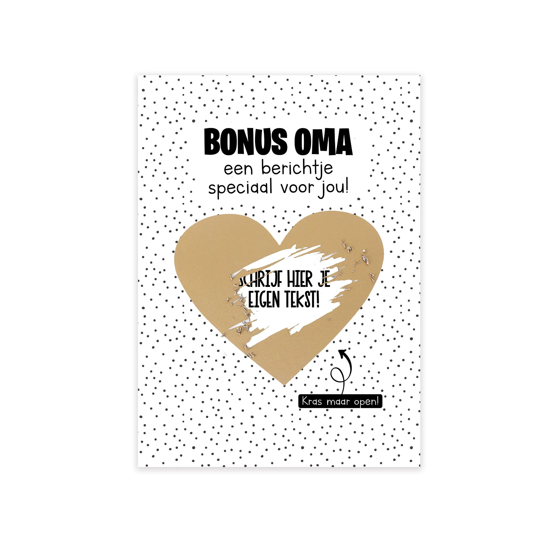 Kraskaart | Bonus Oma - Bonus oma - KRA0012