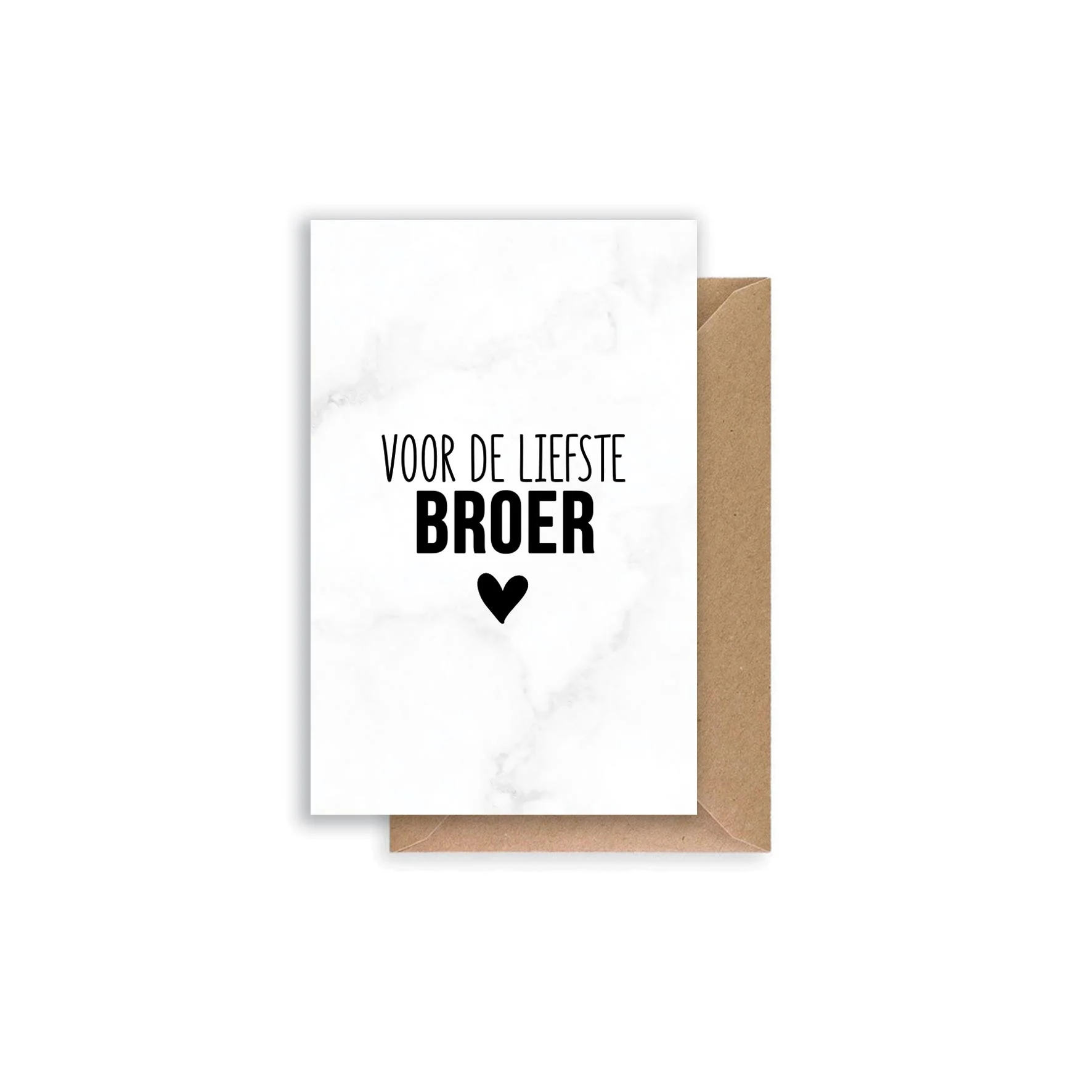 Minikaart | Broer - Broer - MKA0031