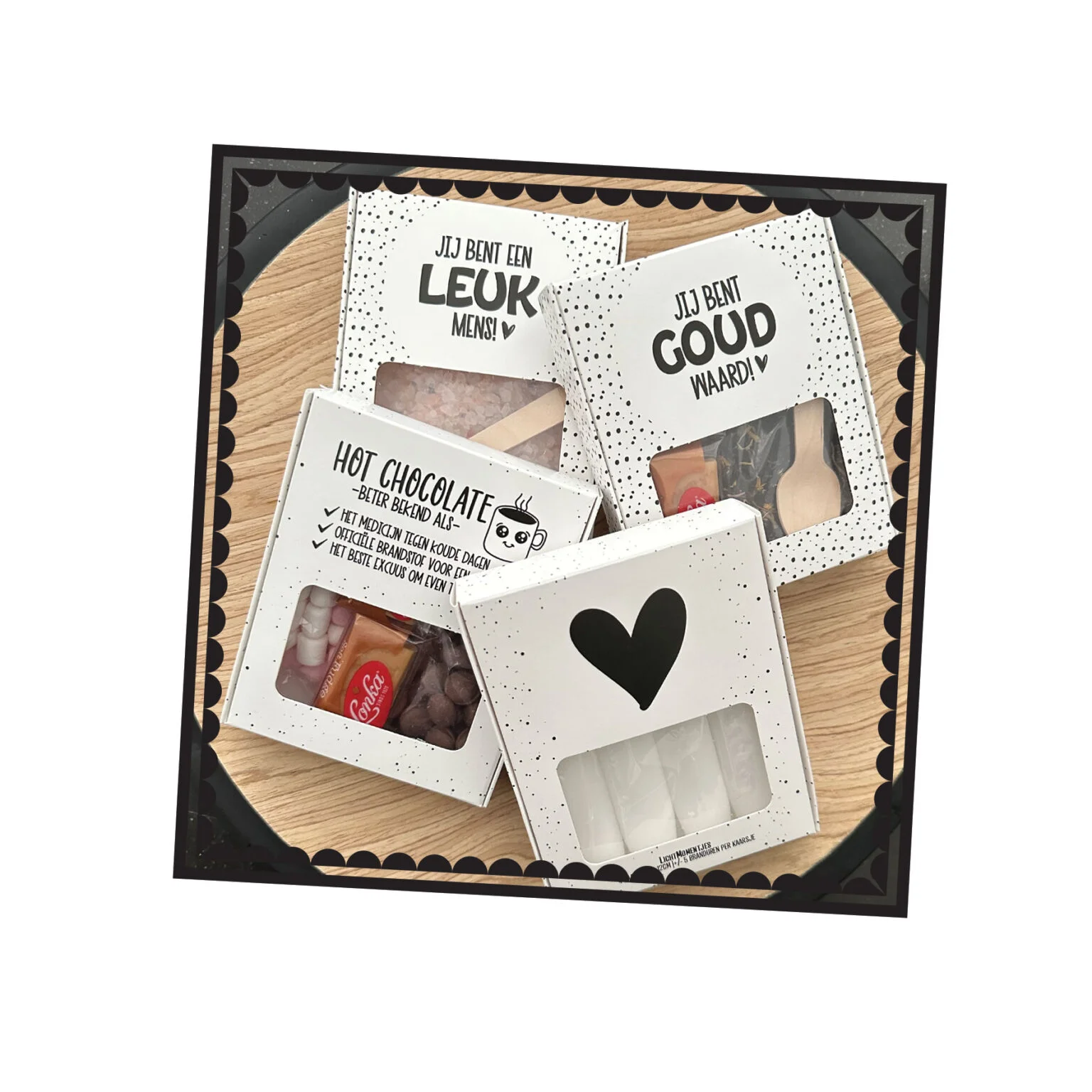 Badzout-Cadeaudoosje | Verloskundige - Cadeaudoosje bijelkaar 10 10 4 - BZC0019