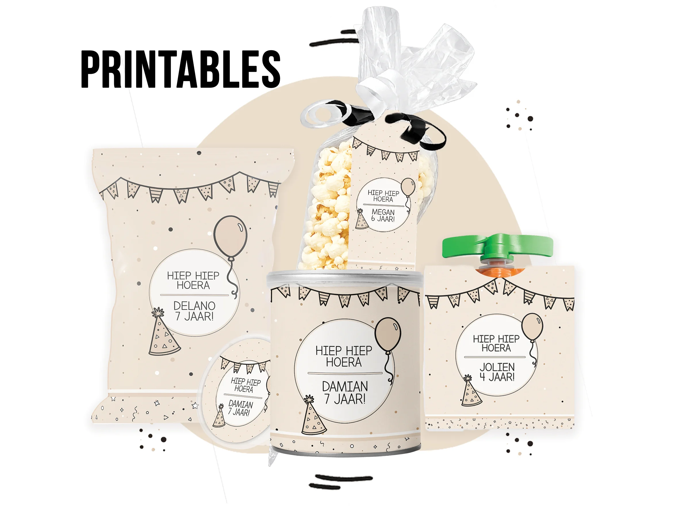 Traktatie Printables