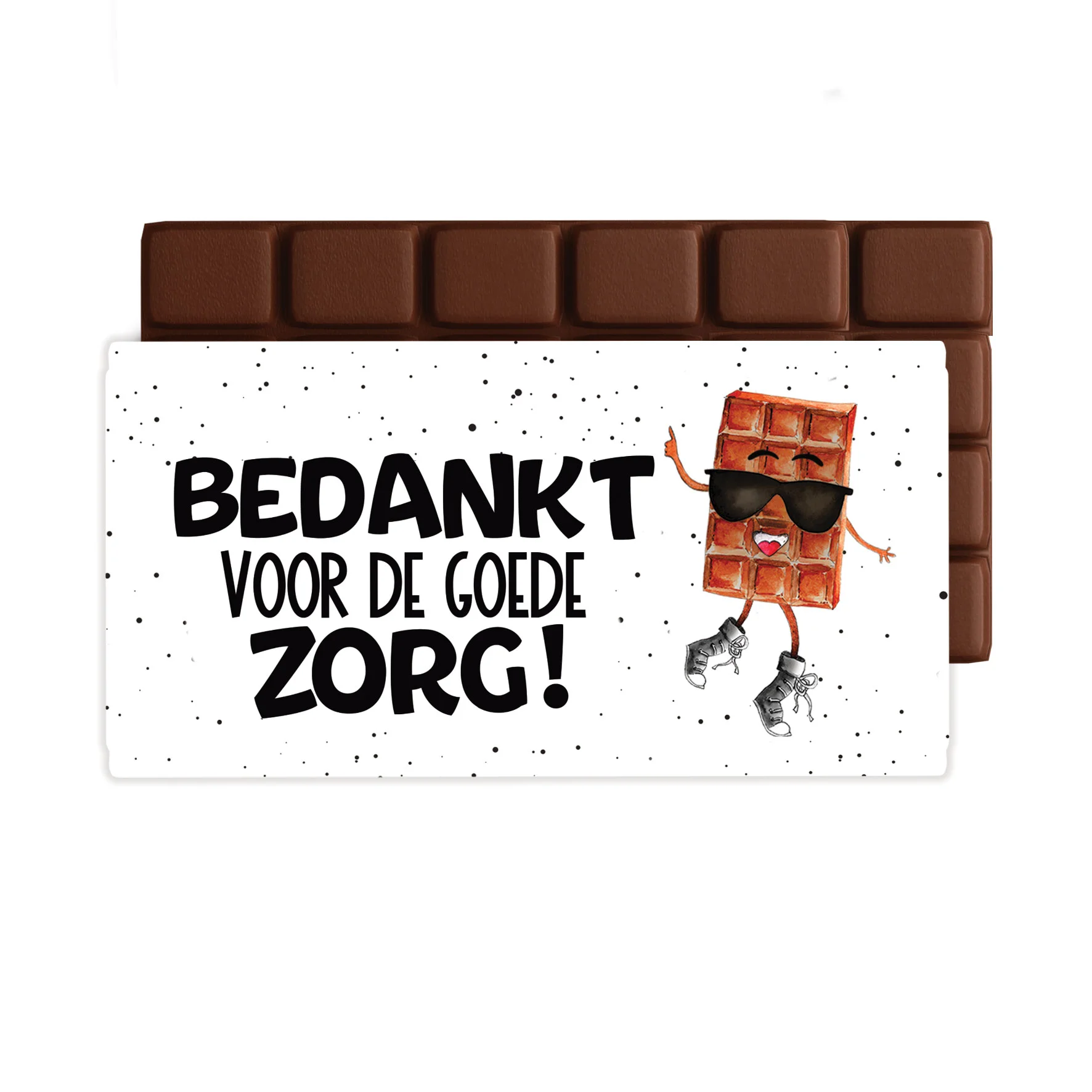 Chocoladegroet - Bedankt zorg - Chocoladegroet bedankt zorg 1 - CHO0030