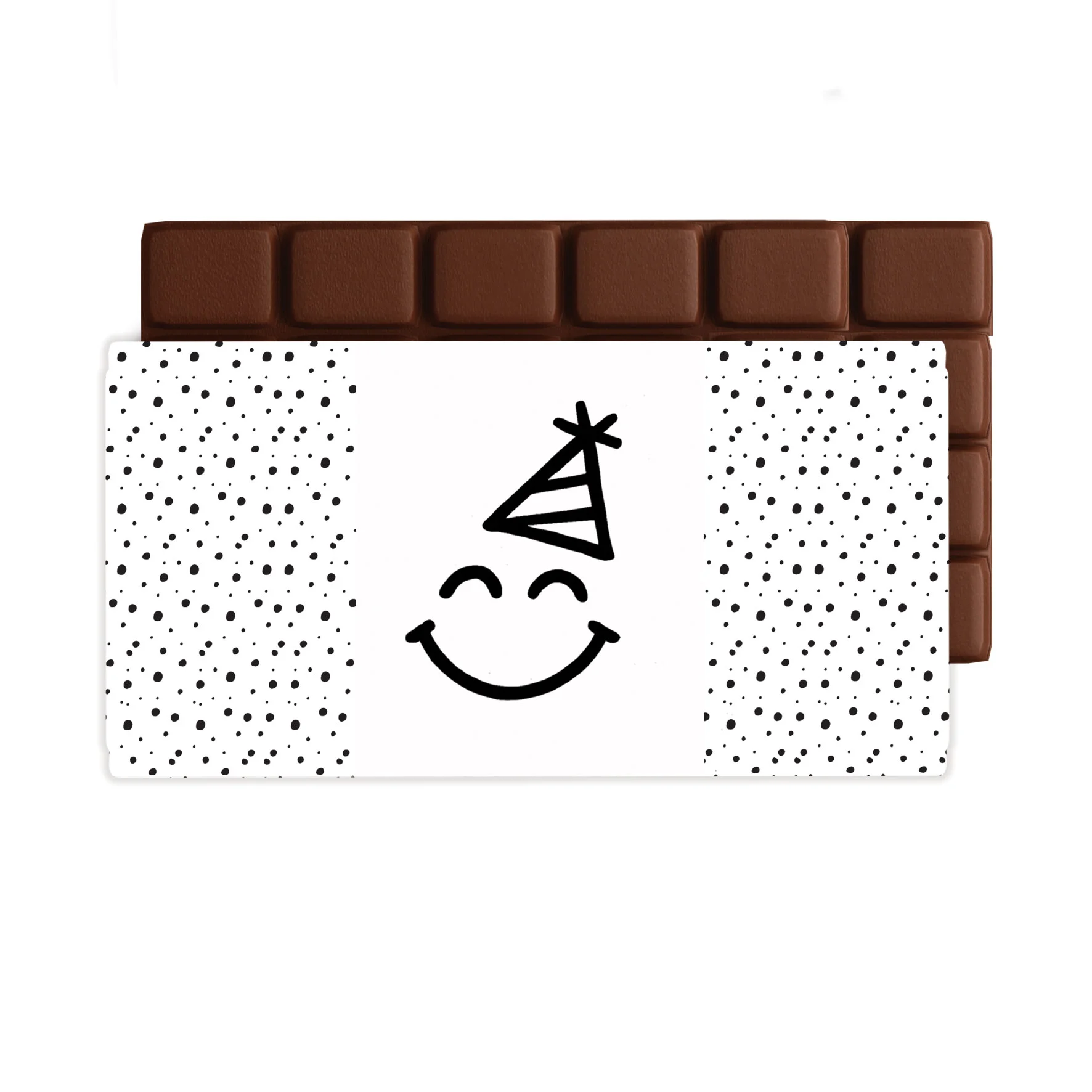 Chocoladegroet - Smiley Feest - Chocoladegroet smiley feest - CHO0001 