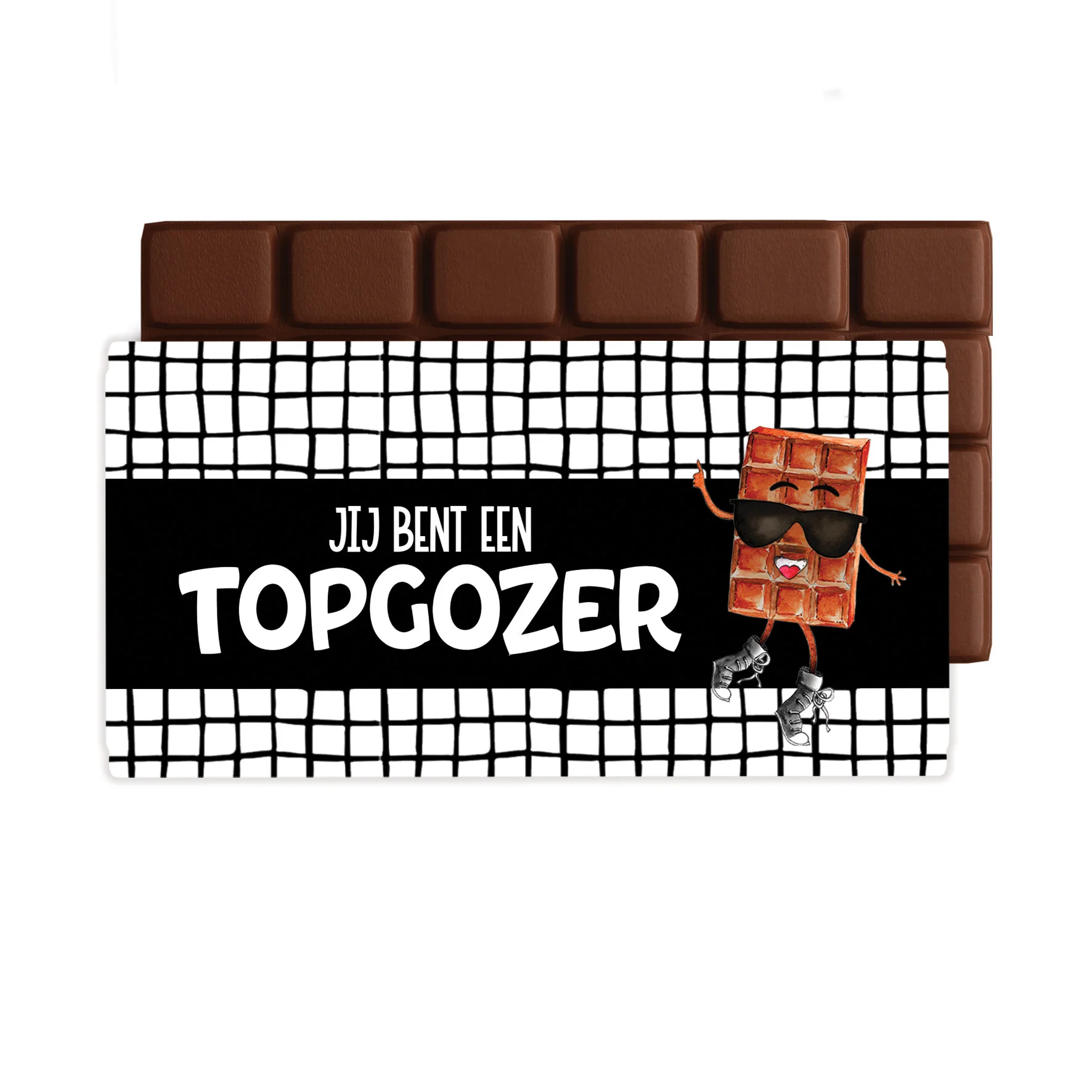 Chocoladegroet -  Top gozer - Chocoladegroet topgozer 1 - CHO0024