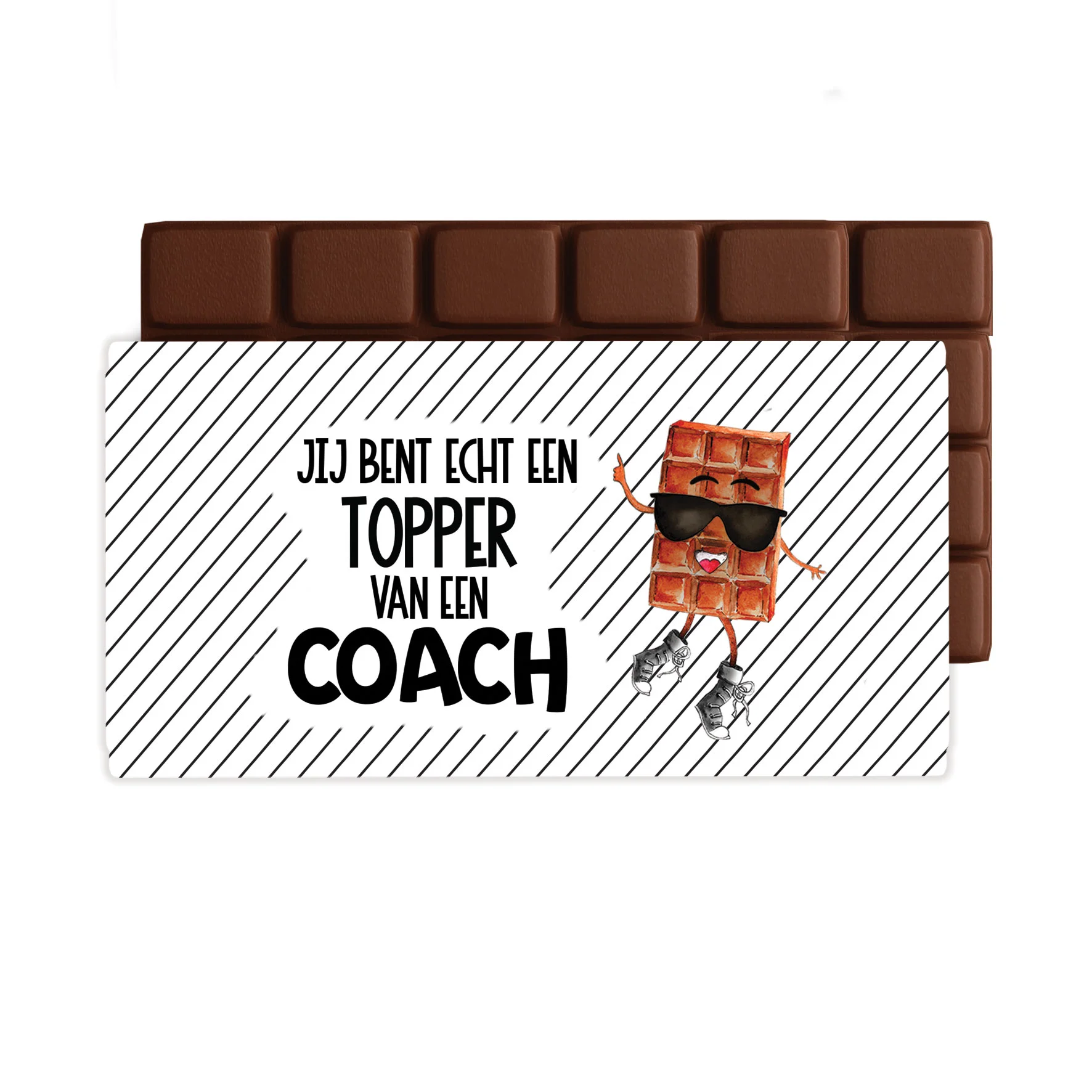 Chocoladegroet - Topper coach - Chocoladegroet topper coach - CHO0048