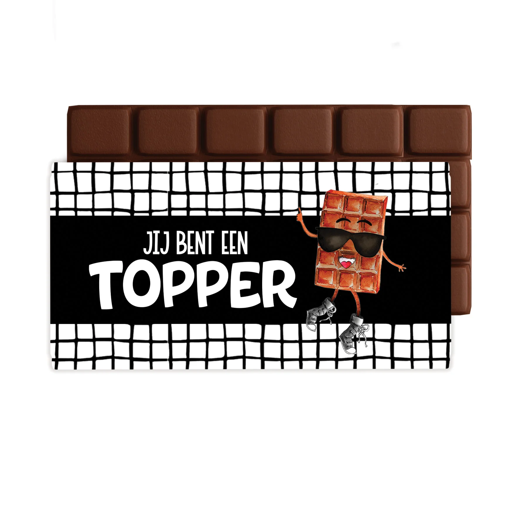 Chocoladegroet - Topper - Chocoladegroet topper - CHO0026