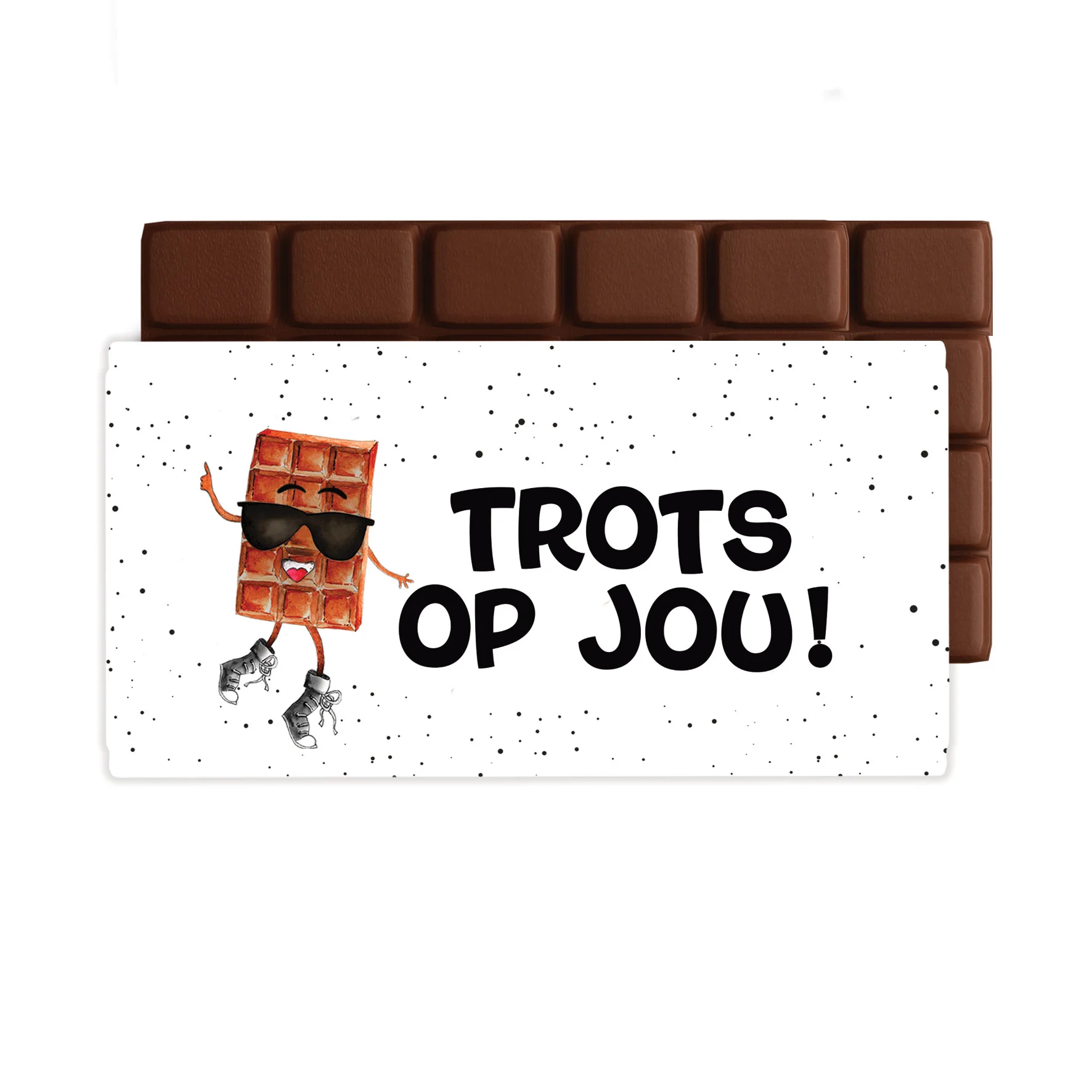 Chocoladegroet - Trots op jou - Chocoladegroet trotsopjou - CHO0029