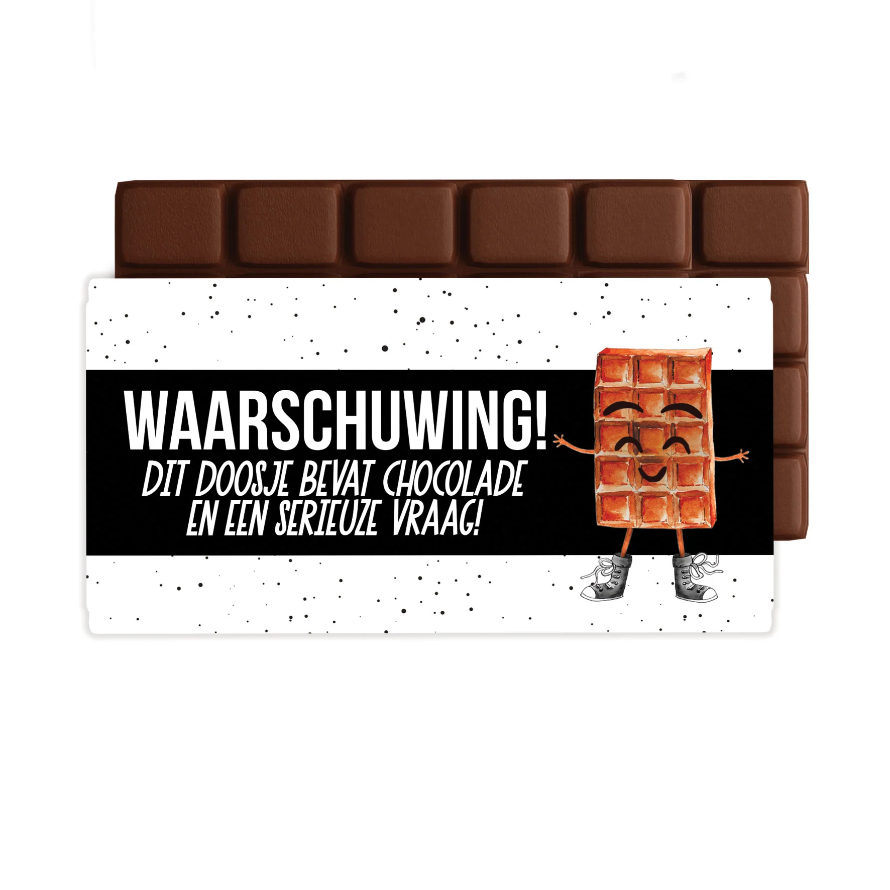 Chocoladegroet - Waarschuwing - Chocoladegroet vraag - CHO0009