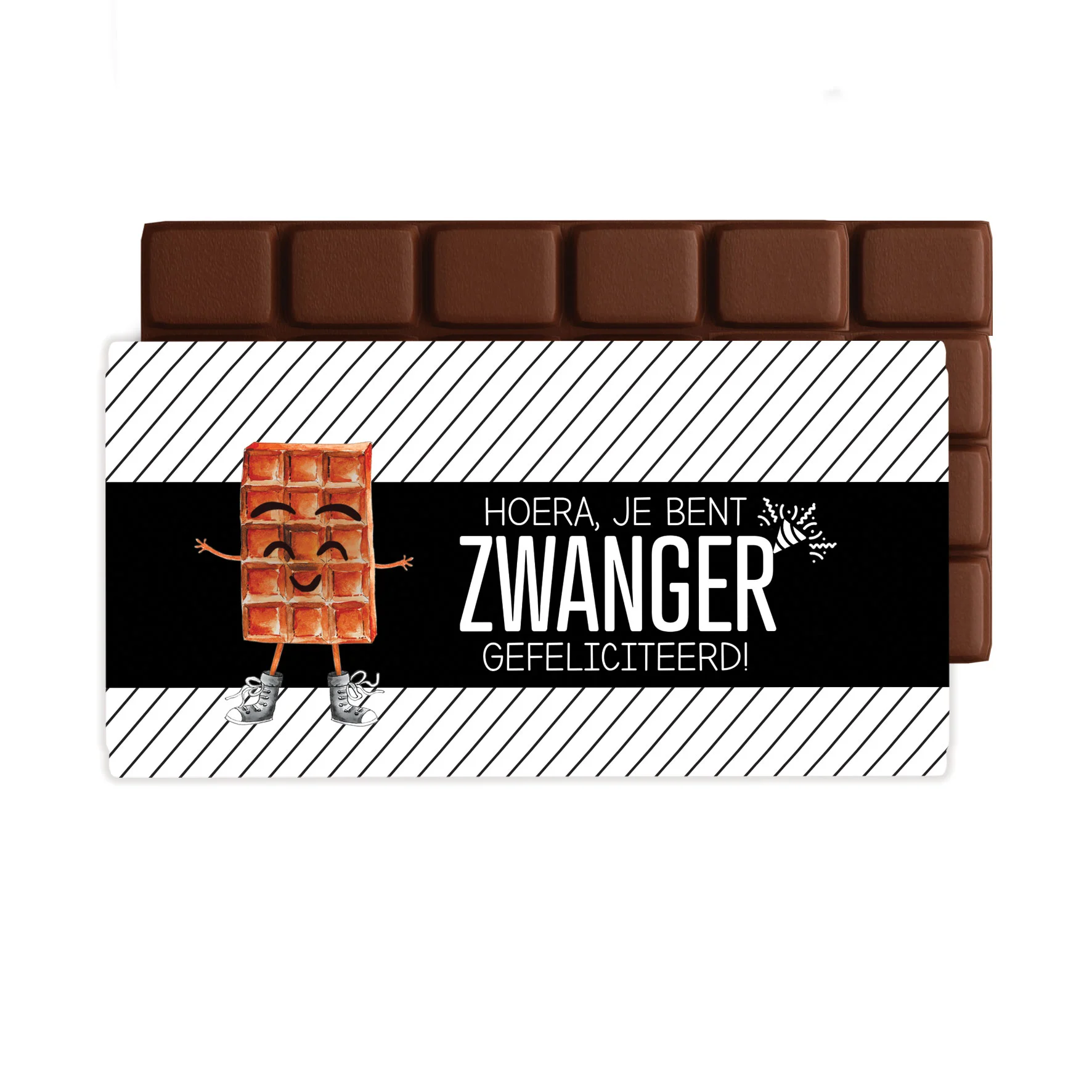 Chocoladegroet - Zwanger - Chocoladegroet zwanger 1 - CHO0012