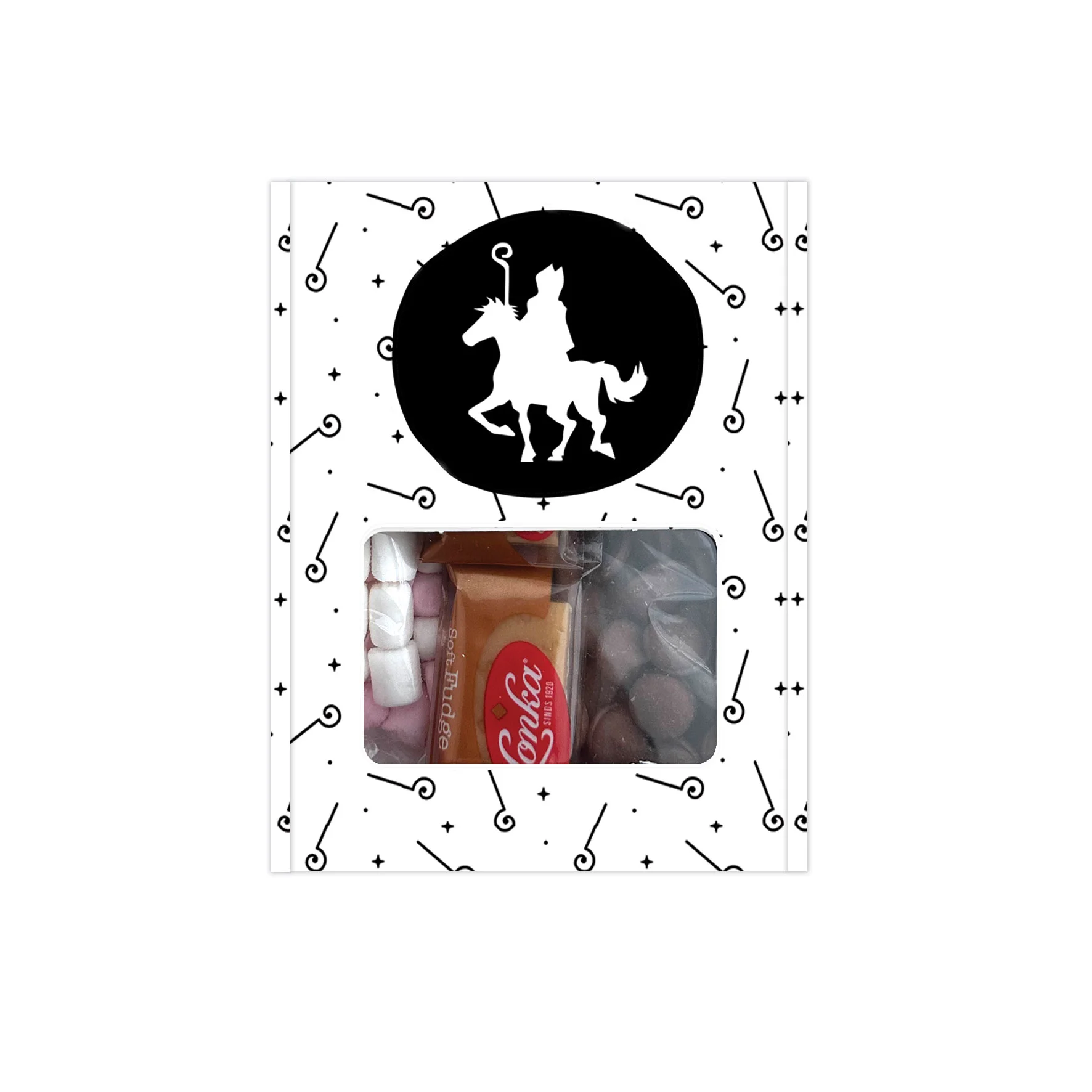 Chocolademelk cadeaudoosje | Sinterklaas - Chocomelk cadeaudoosje afbeelding sinterklaas - CHOD0038