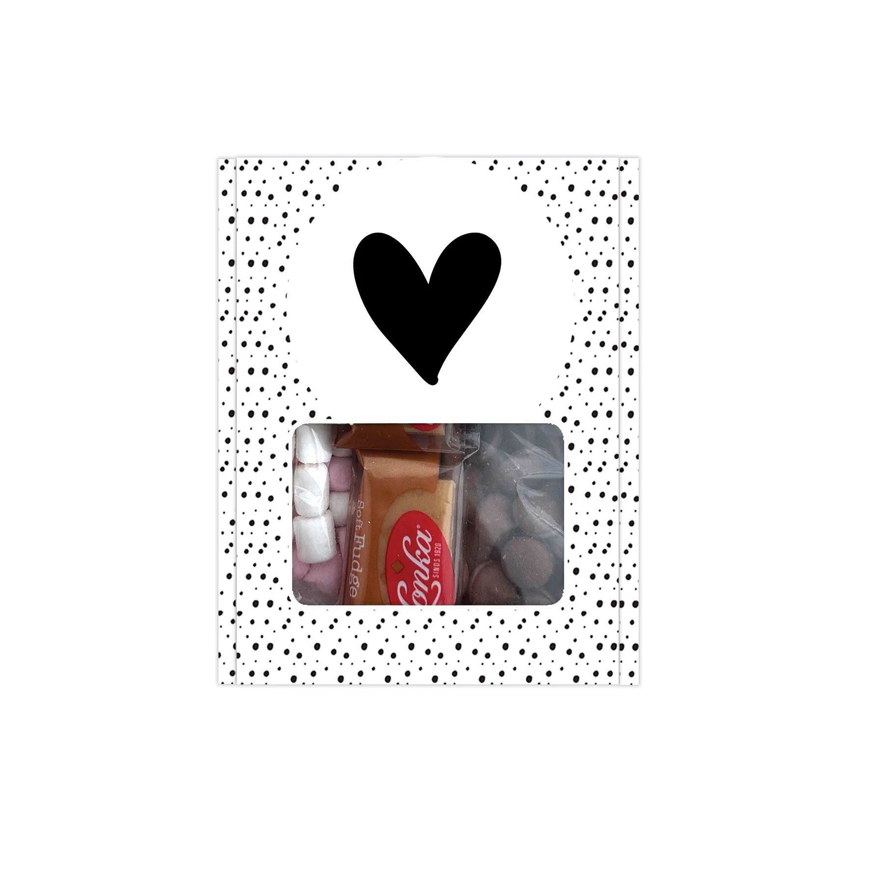 Chocolademelk cadeaudoosje | smiley hart - Chocomelk cadeaudoosje hart - CHOD0001