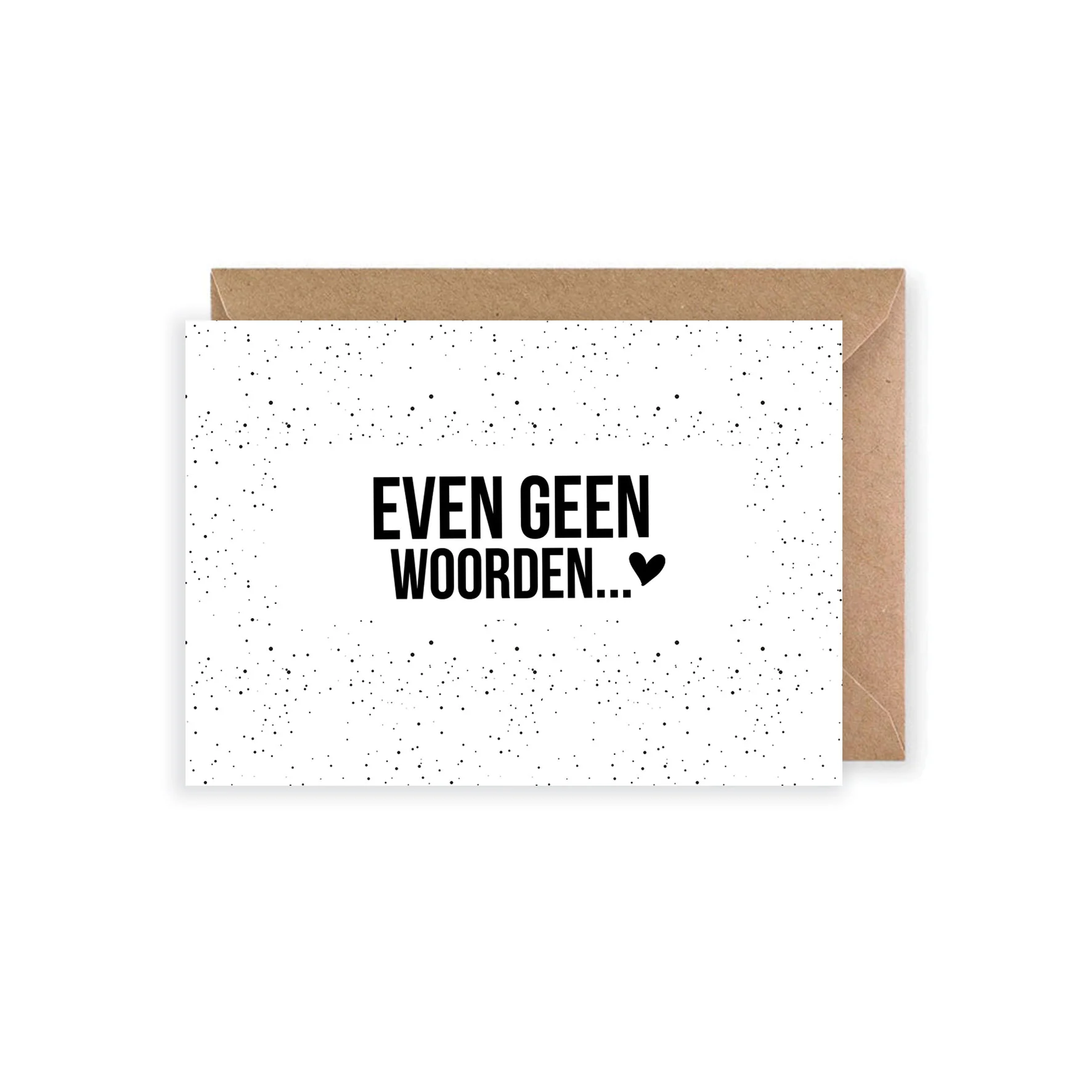 Wenskaart | Geen woorden - Geenwoorden 1 - ANS0013