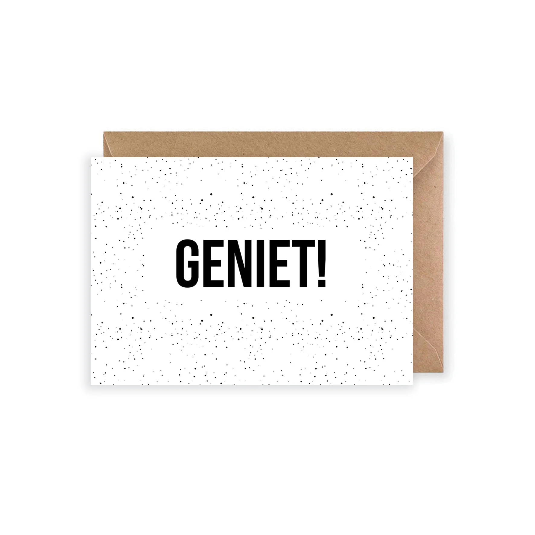 Wenskaart | Geniet - Geniet - ANS0014