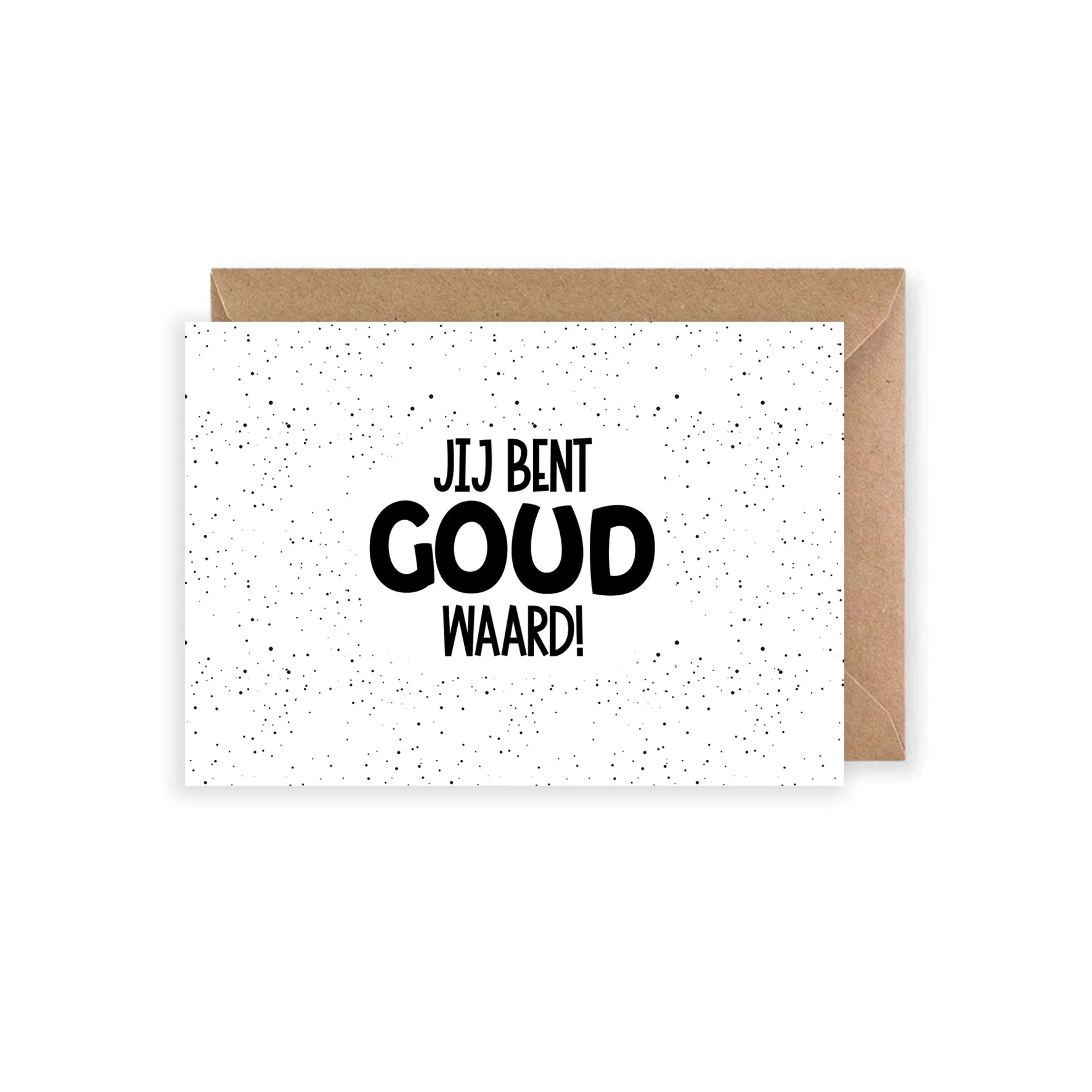 Wenskaart | Goud waard - Goudwaard 1 - ANS0012