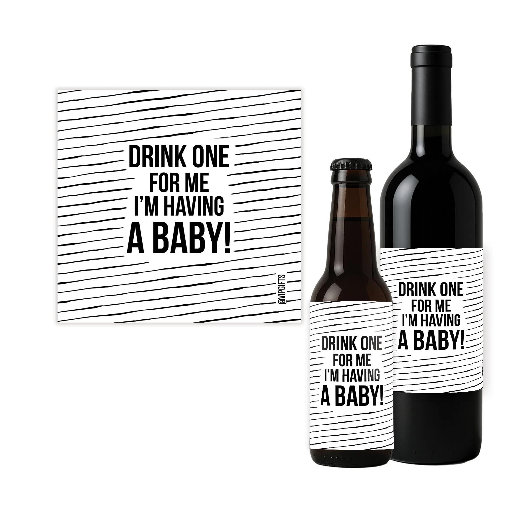 Flesetiket - Having a baby - Havingababy - FLE0037