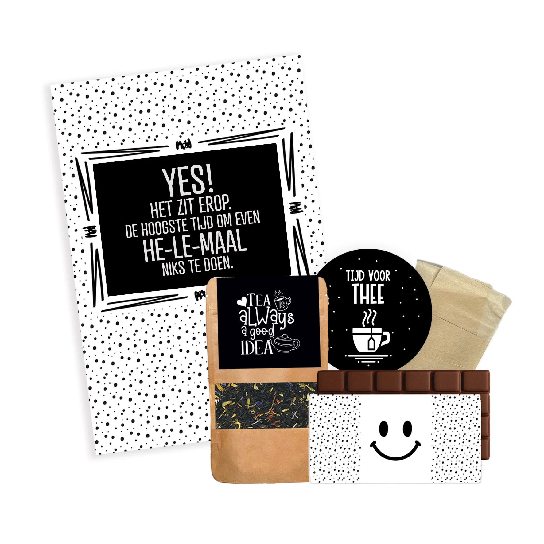 Thee cadeaubox | Helemaal niks - Helemaalniks - THED0016