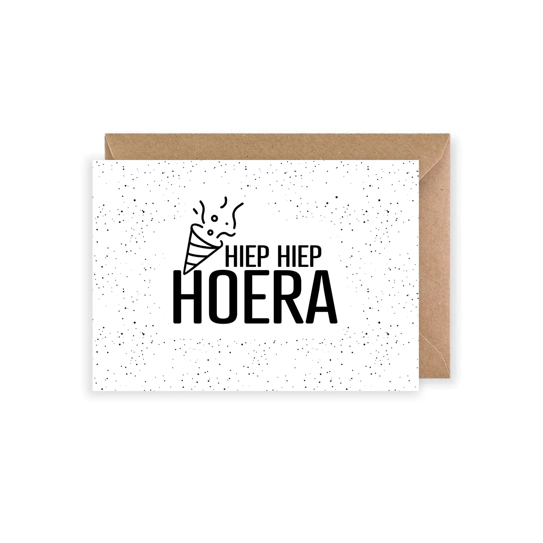 Wenskaart | Hoera - Hiephiephoera 1 - ANS0018