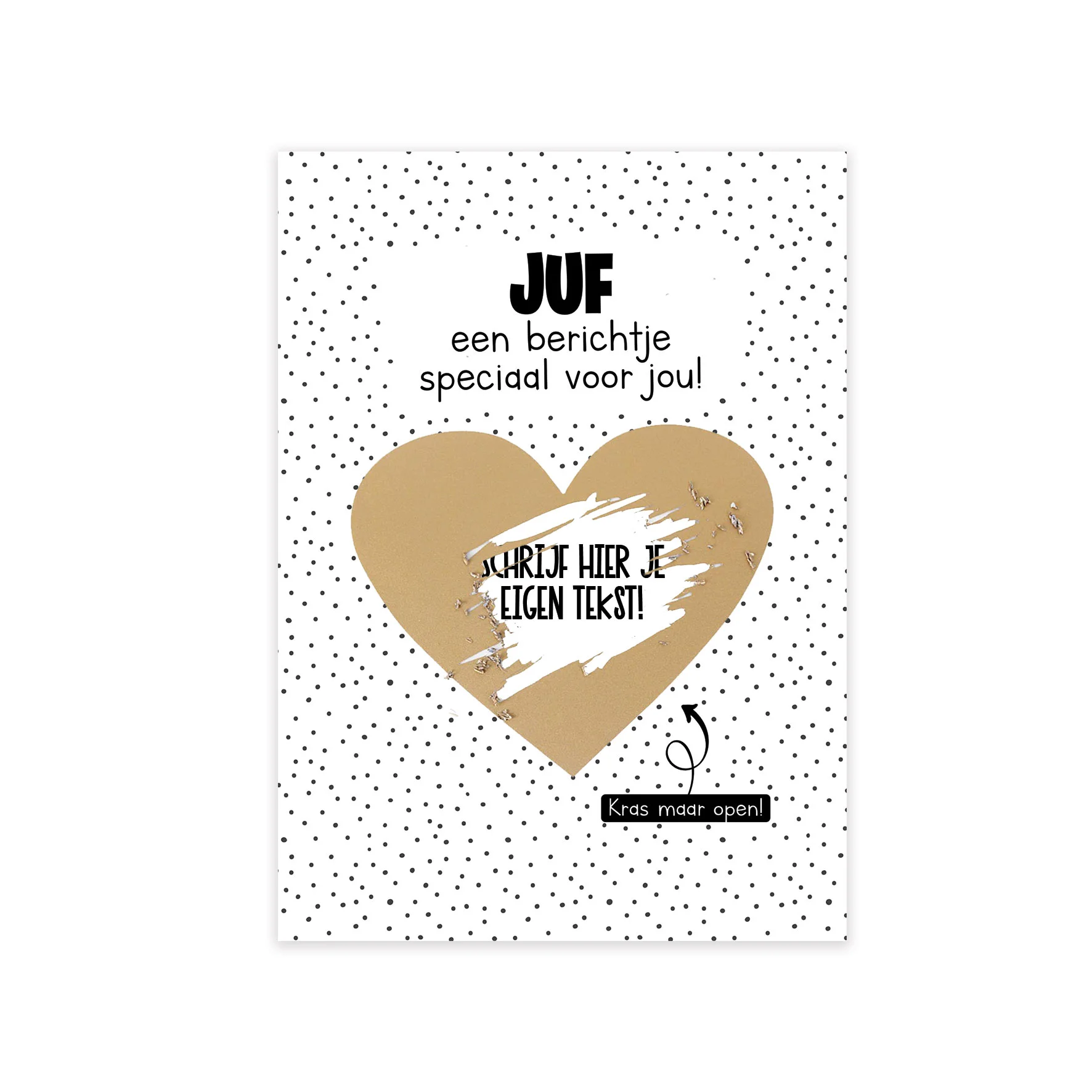 Kraskaart | Juf - Juf 1 - KRA0008