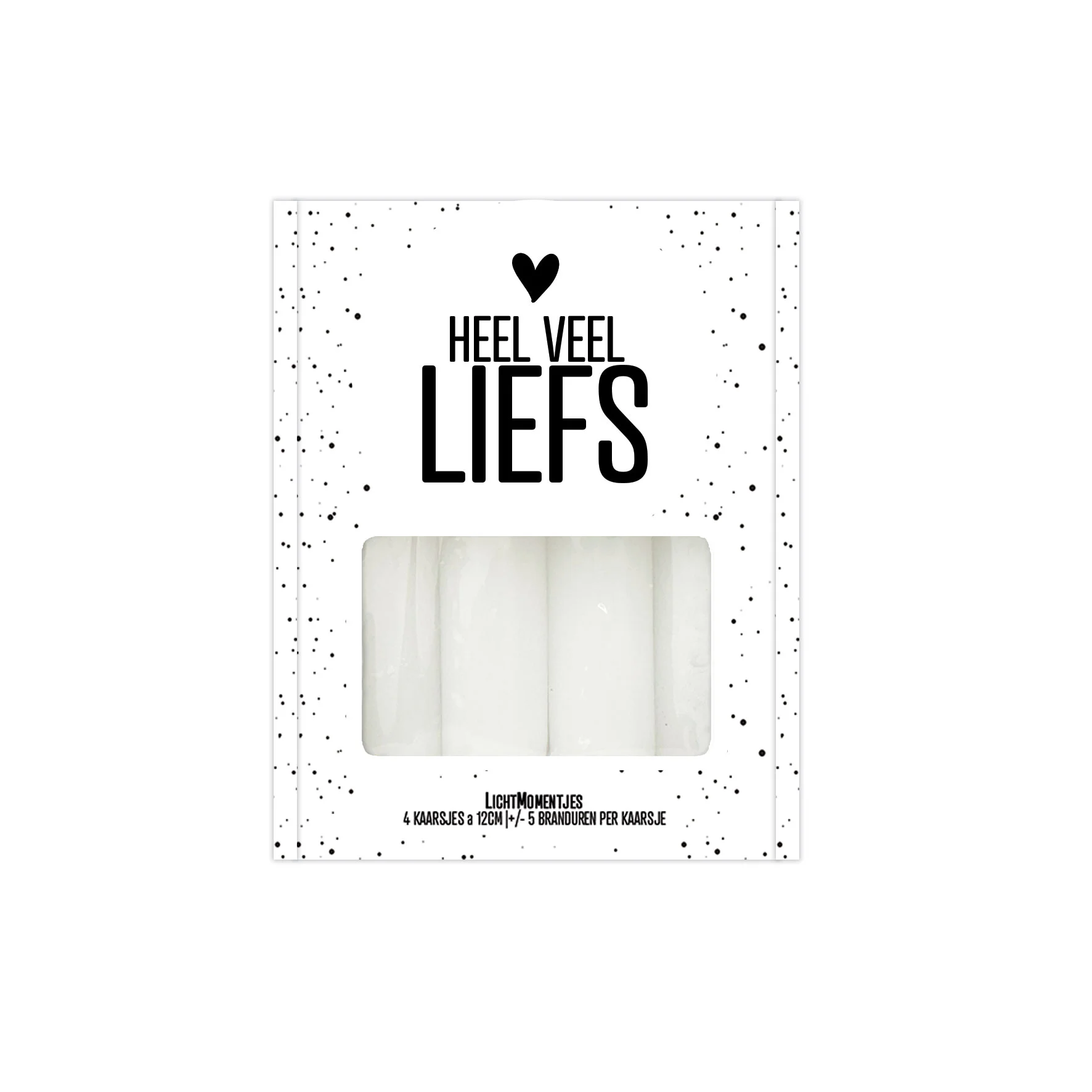 Kaarsen-Cadeaudoosje | Veel Liefs - Kaarsen cadeaudoosjes veelliefs 1 - LICH0008