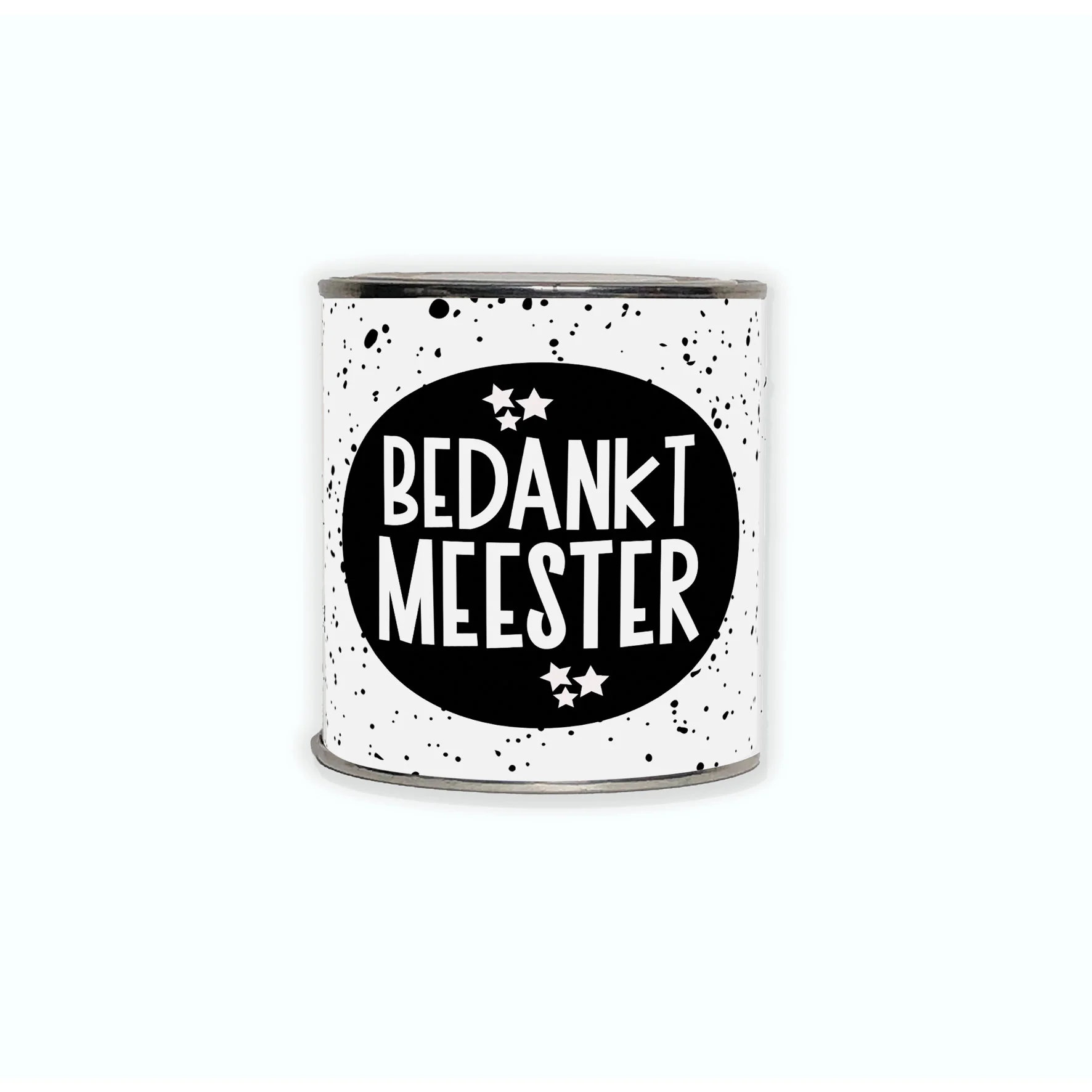 Cadeaublikje | Bedankt Meester - Kadoblikje bedankt meester - BLK0061