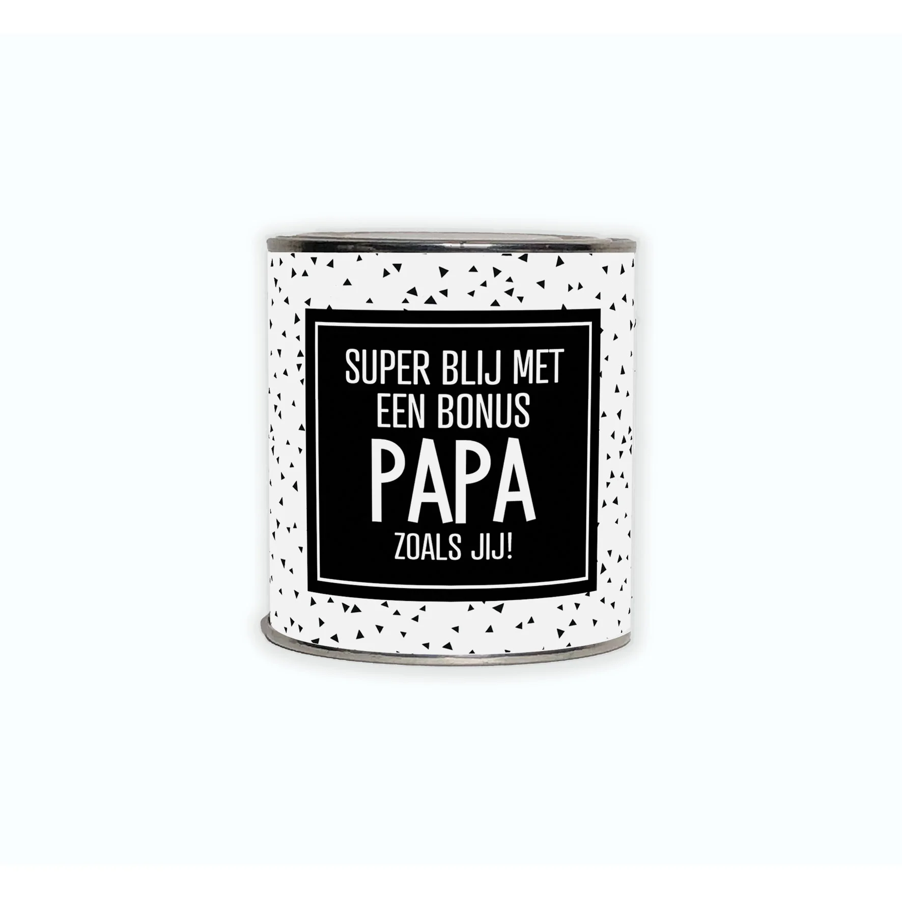 Cadeaublikje | Blij bonuspapa - Kadoblikje blij bonus papa - BLK0128