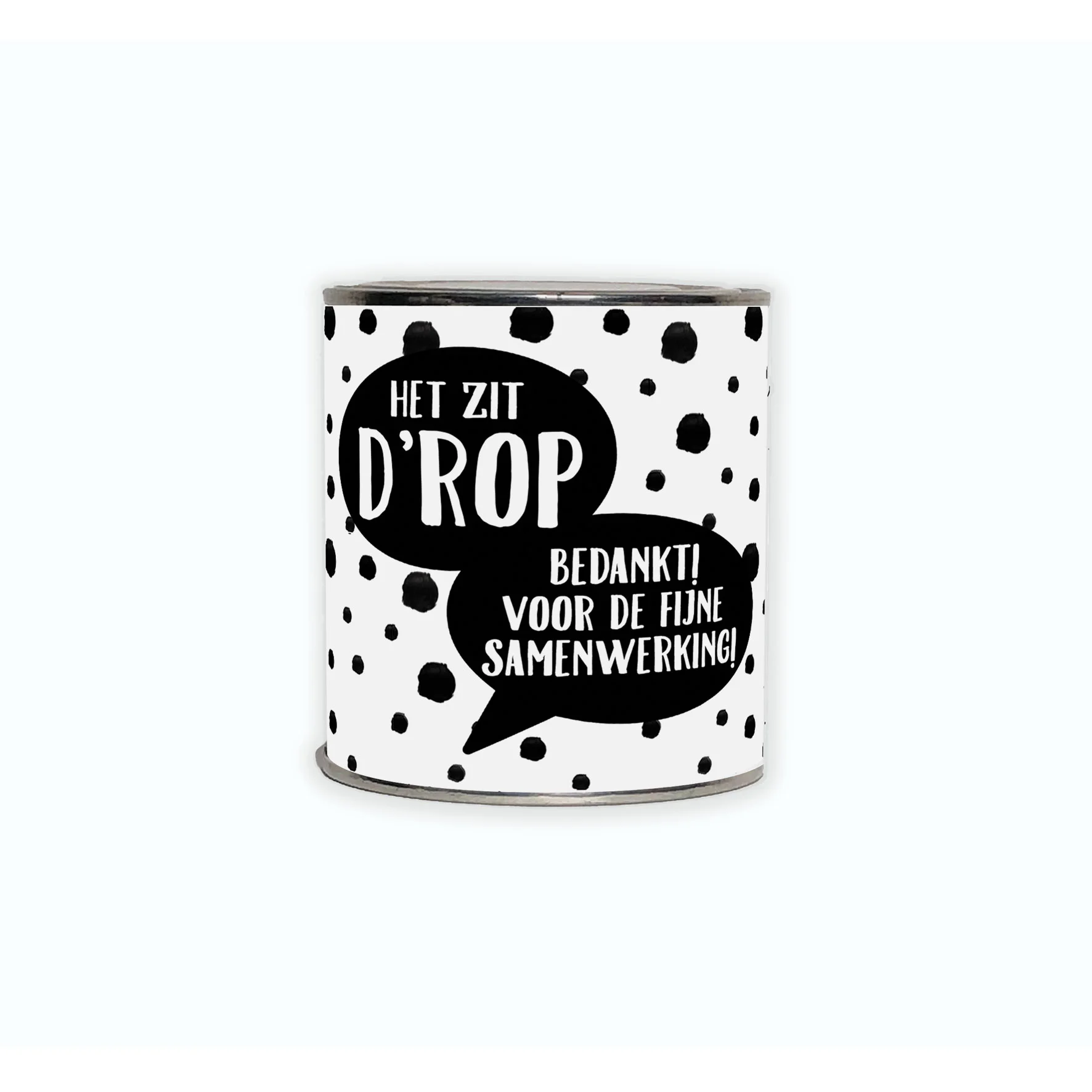 Cadeaublikje | D'rop samenwerking - Kadoblikje drop samenwerking - BLK0033