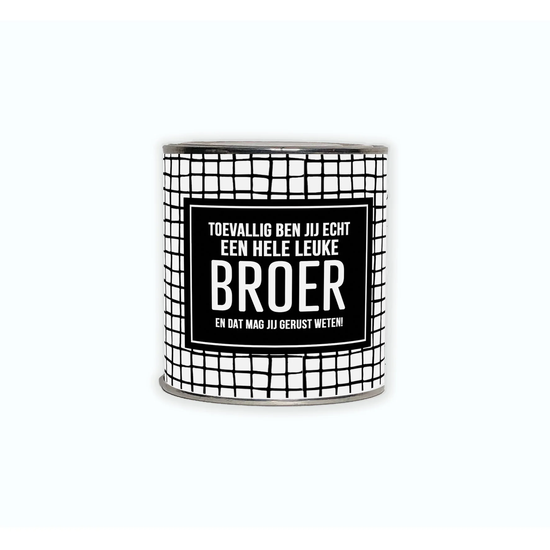 Cadeaublikje | Toevallig broer - Kadoblikje toevallig broer - BLK0101
