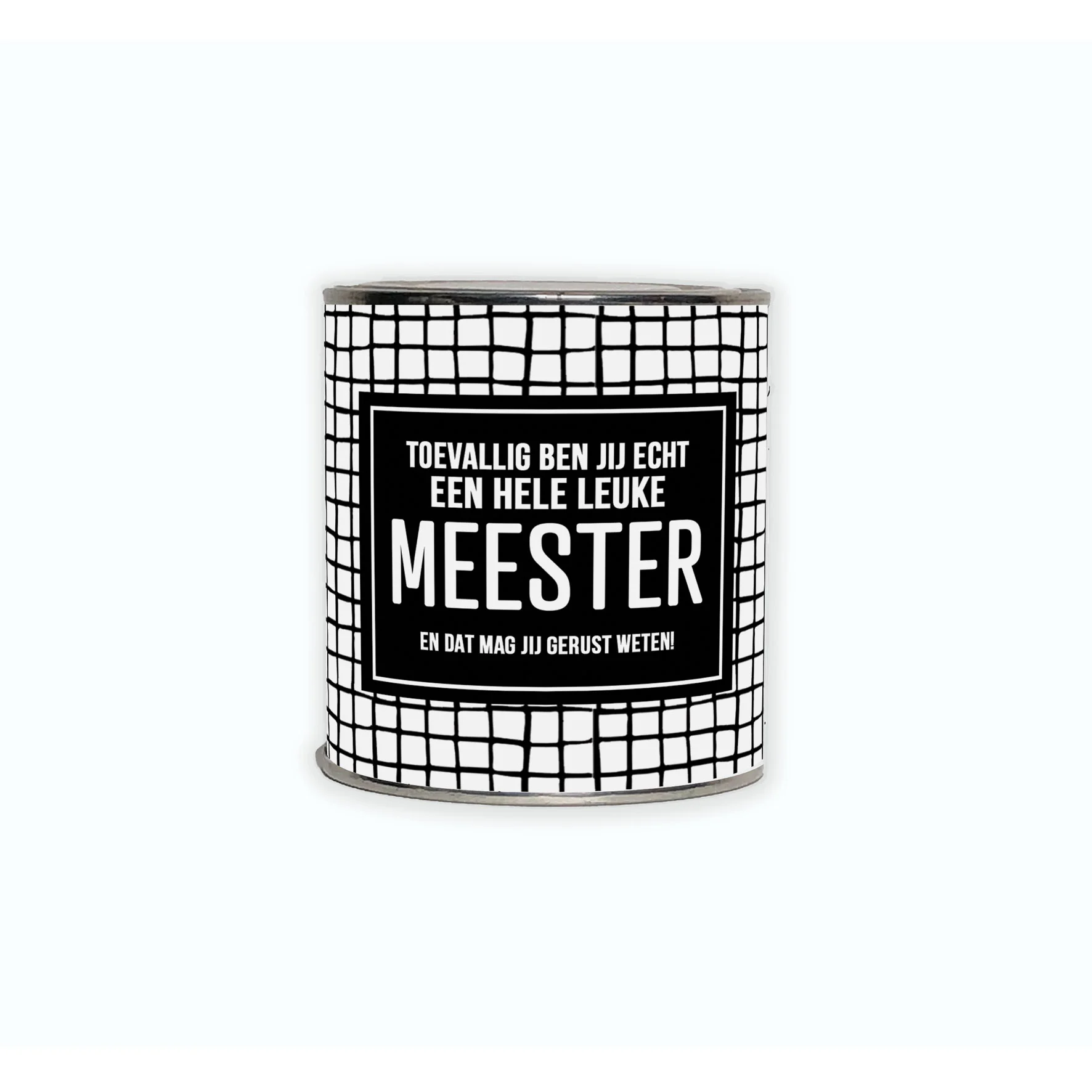 Cadeaublikje | Toevallig meester - Kadoblikje toevallig meester - BLK0054
