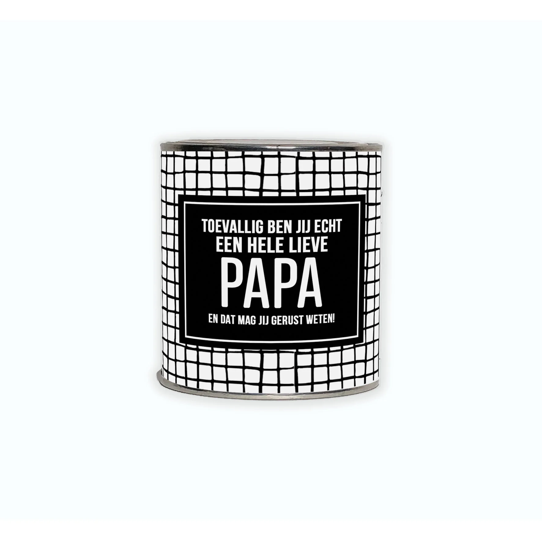 Cadeaublikje | Toevallig papa - Kadoblikje toevallig papa - BLK0111
