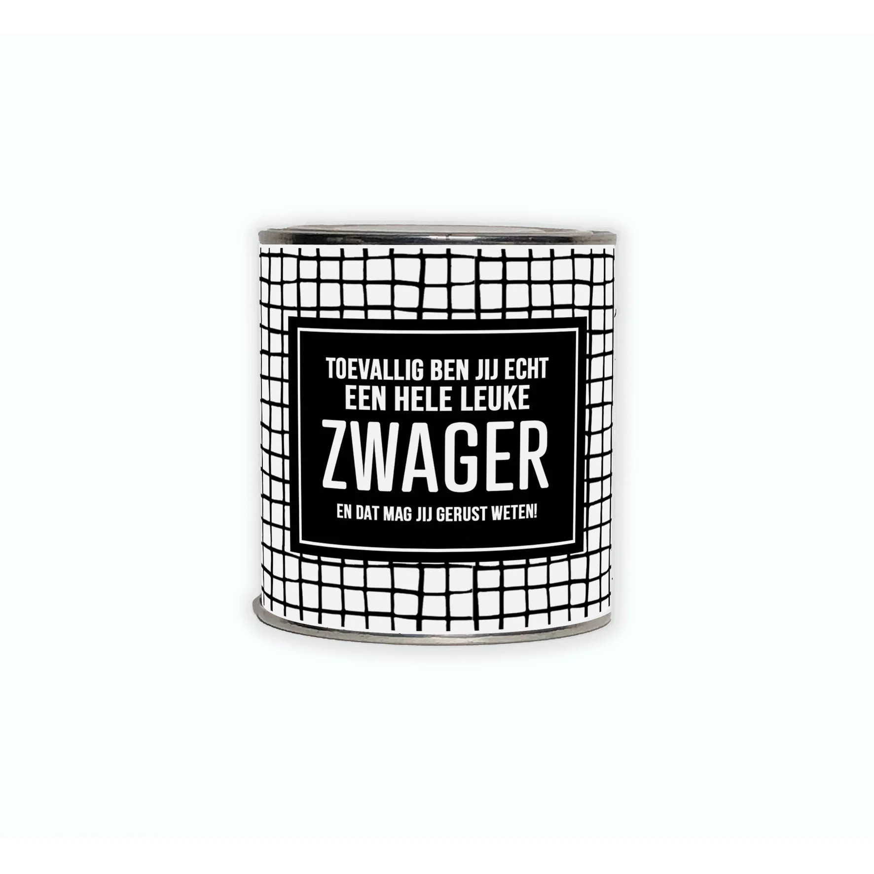 Cadeaublikje | Toevallig zwager - Kadoblikje toevallig zwager - BLK0098