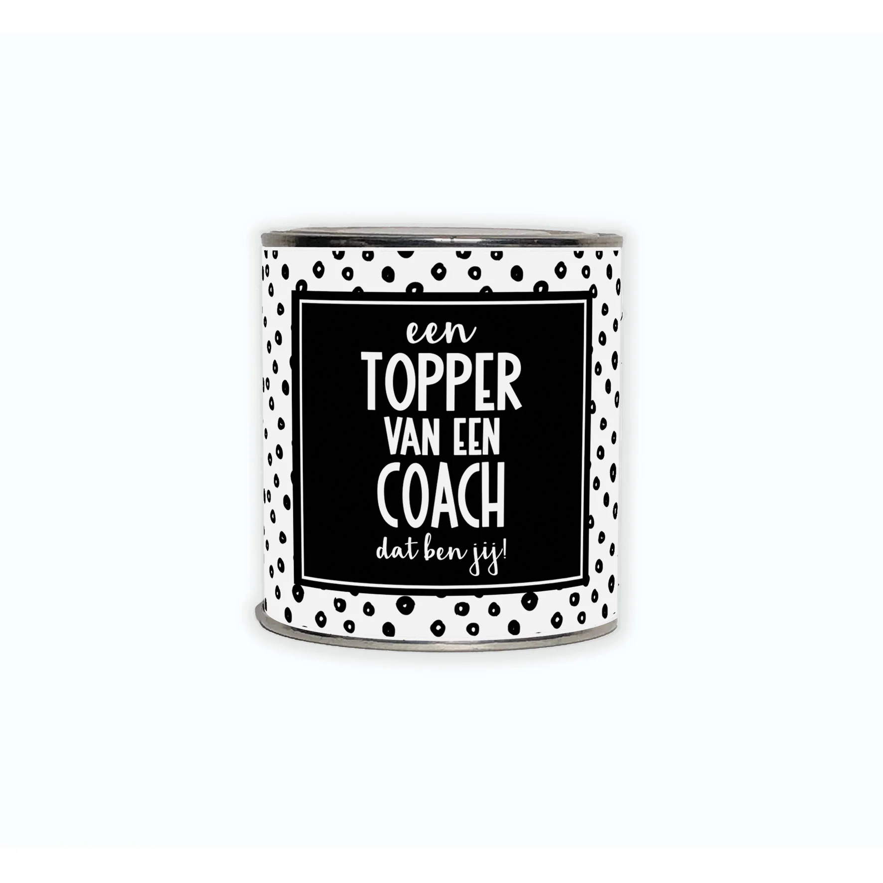 Cadeaublikje | Topper Coach - Kadoblikje topper coach - BLK0086