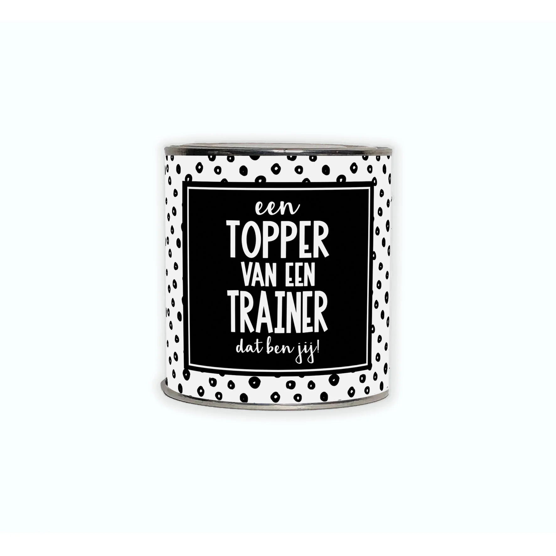 Cadeaublikje | Topper Trainer - Kadoblikje topper trainer - BLK0087