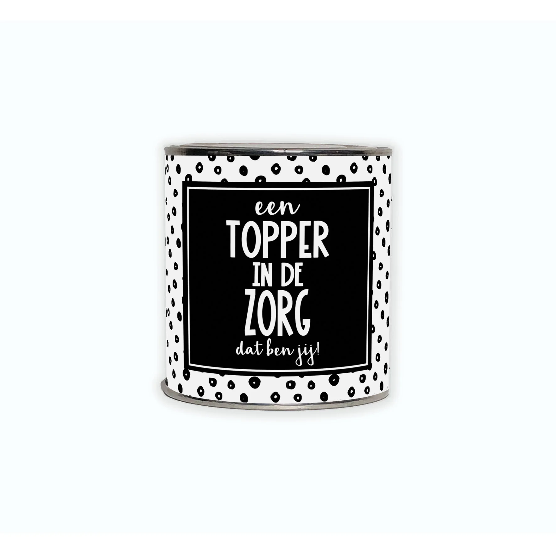 Cadeaublikje | Topper Zorg - Kadoblikje topper zorg - BLK0089