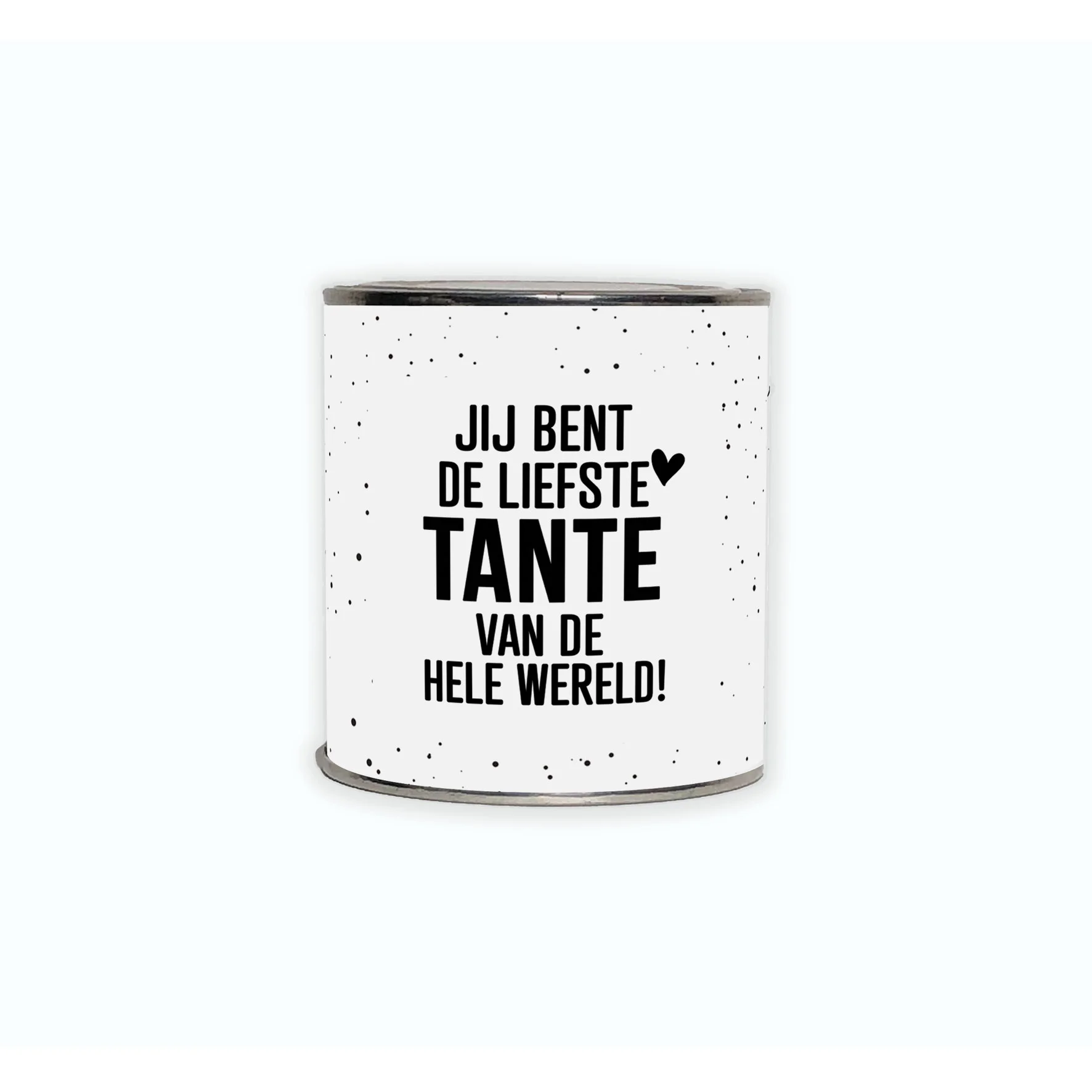 Cadeaublikje | Wereld tante - Kadoblikje wereld tante - BLK0108
