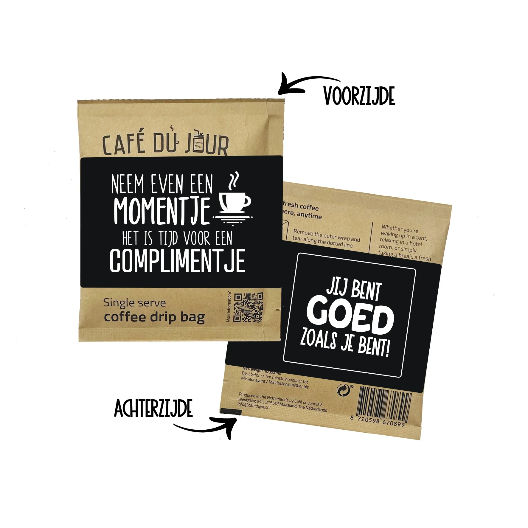 Koffiepost - Compliment | Goed zoals je bent - Koffie compliment goedzoalsjebent - KOF0009