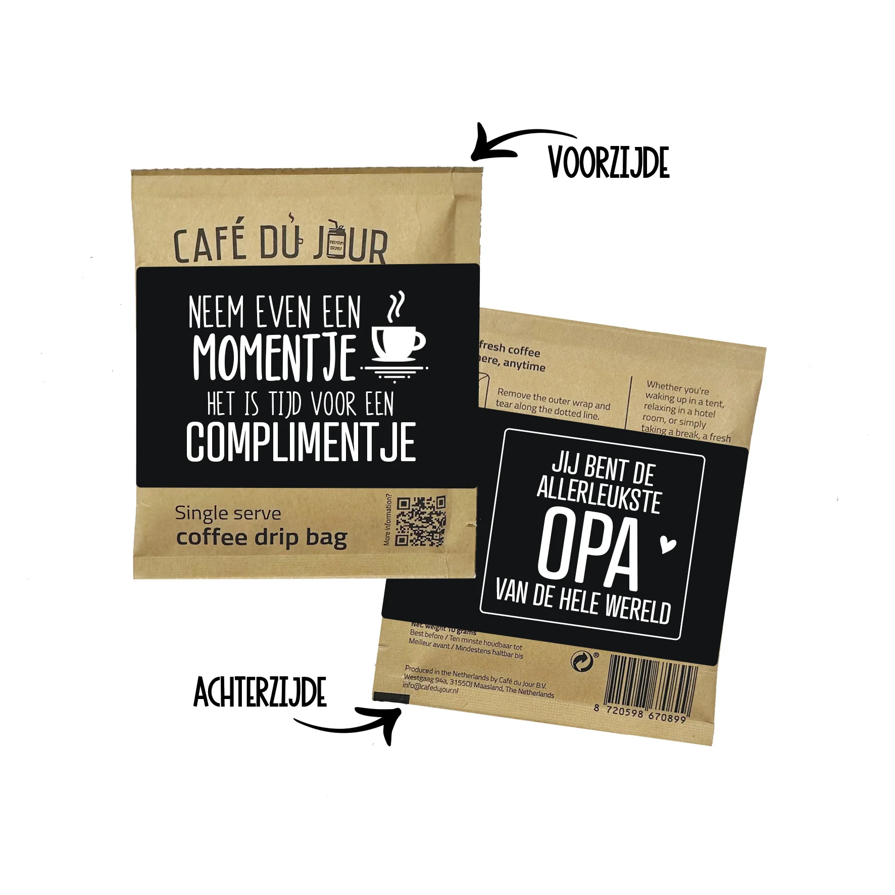 Koffiepost - Compliment | Opa - Koffie compliment opa - KOF0019