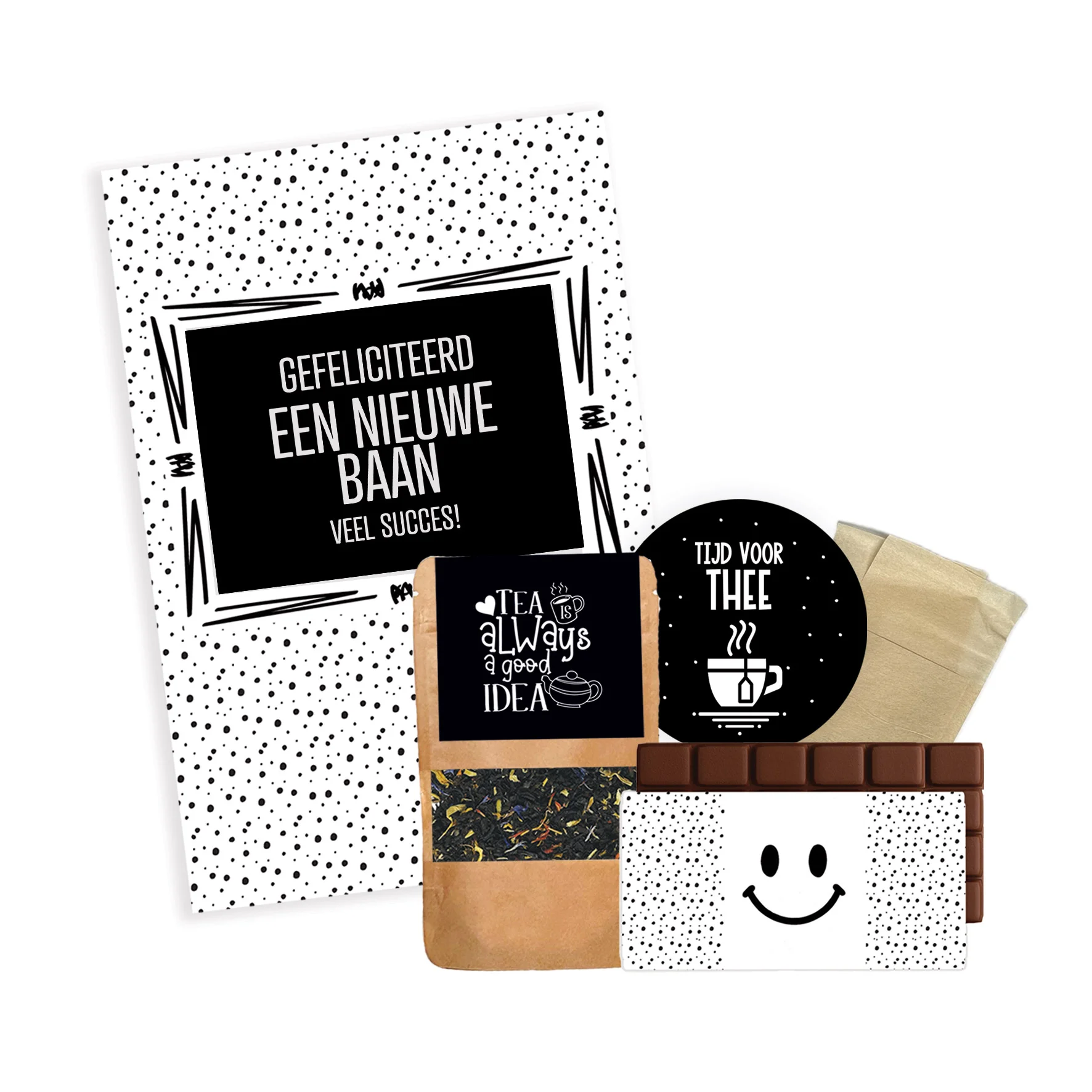 Thee cadeaubox | Nieuwe baan - Nieuwebaan 3 - THED0020
