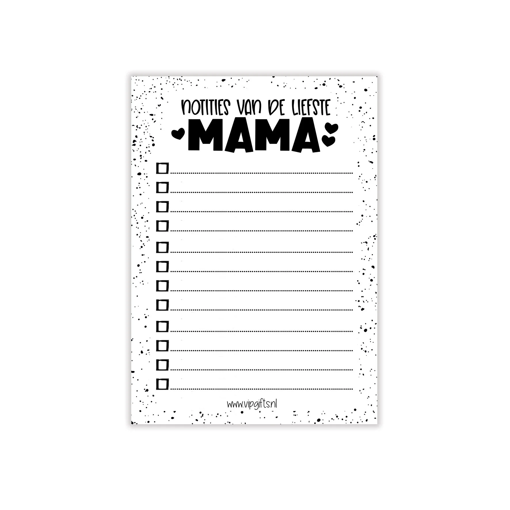 Notitieblokje | Mama - Notities mama - NOT0012