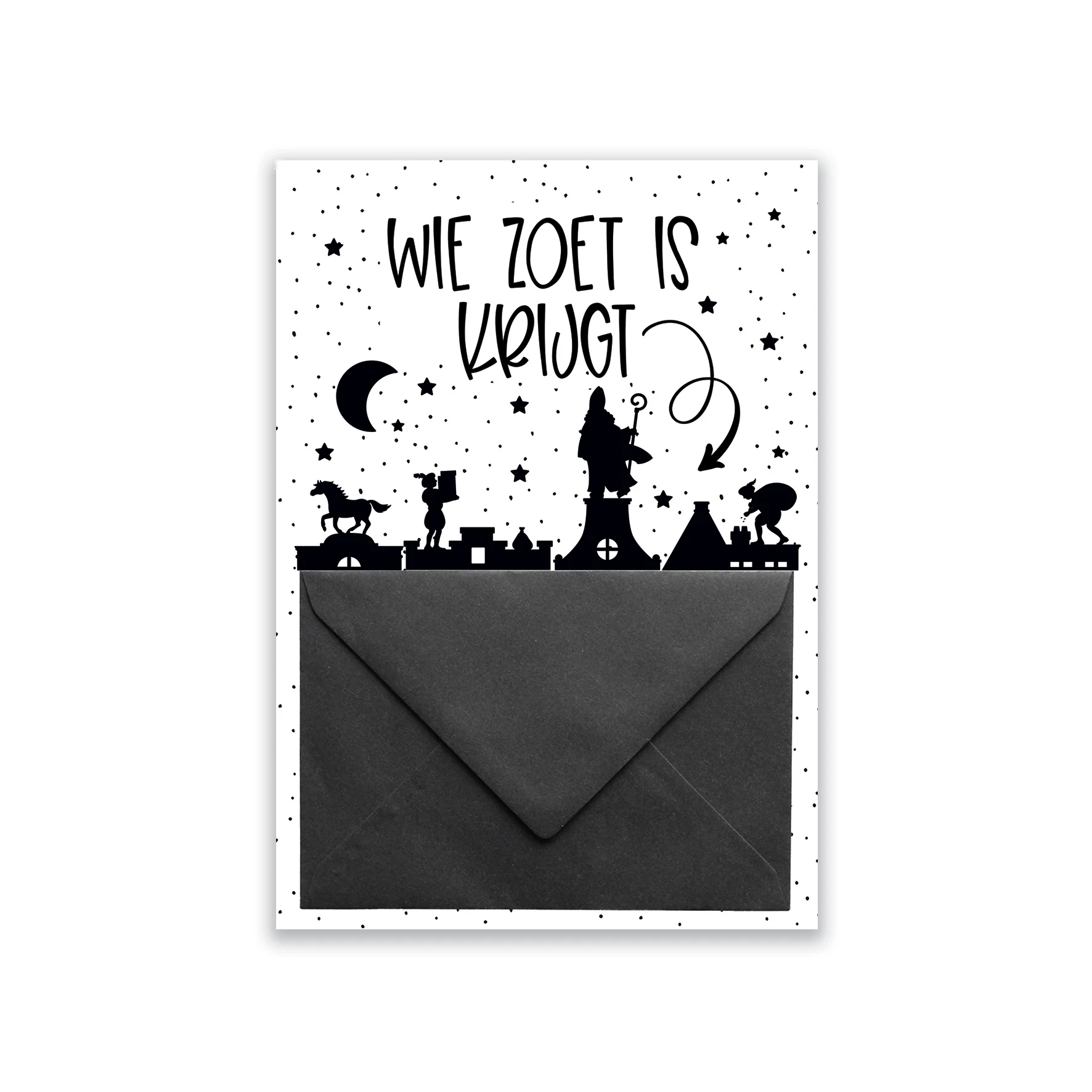Geldcadeau | Wie zoet is - Sint wiezoetis - GLC0007