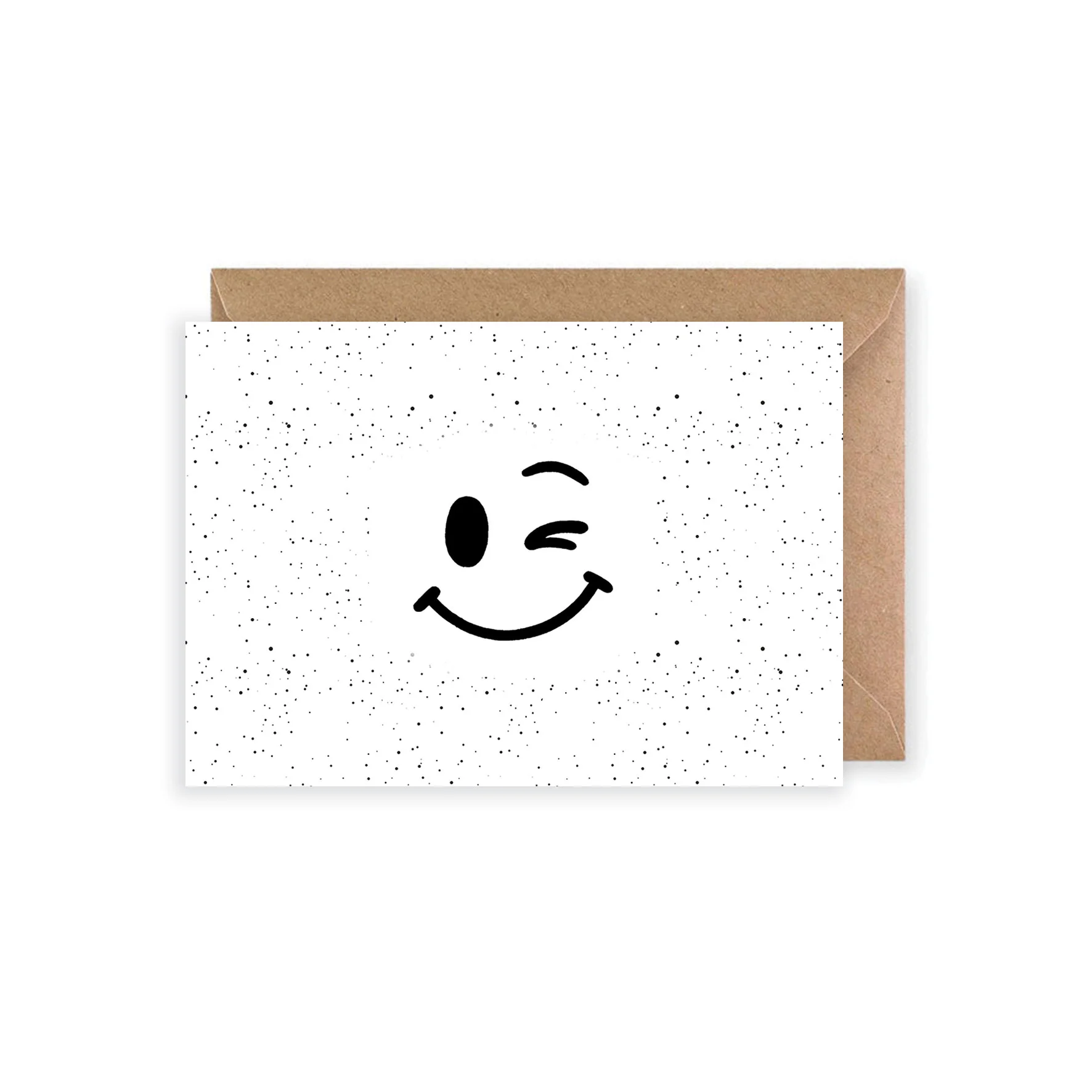Wenskaart | Smiley Knipoog - Smiley knipoog 1 - ANS0003
