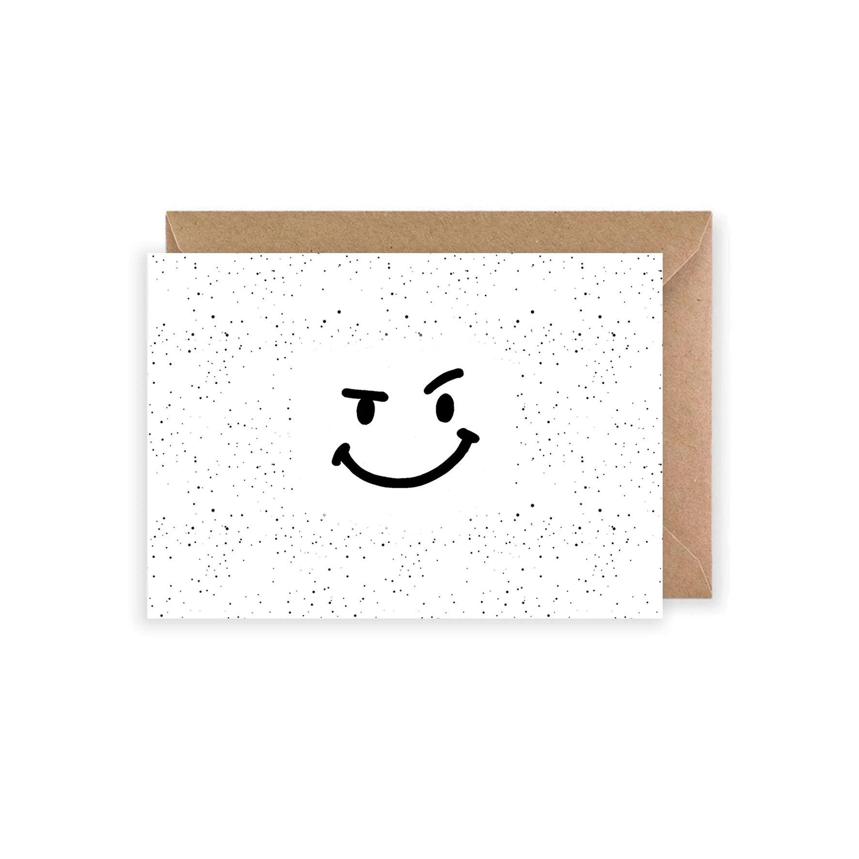Wenskaart | Smiley ondeugend - Smiley ondeugend - ANS0007