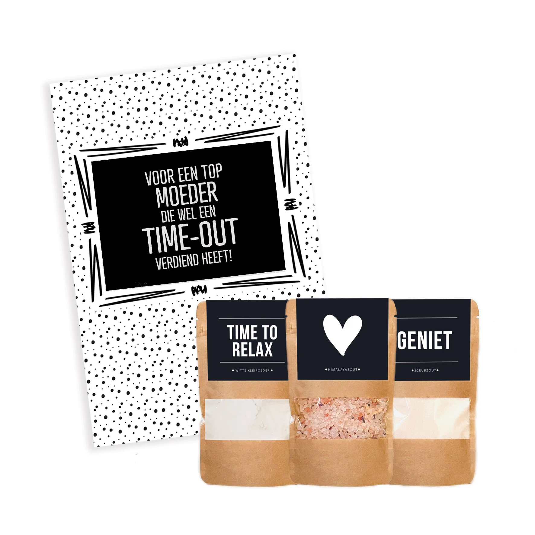 Spa cadeaubox | Moeder - Spa stip timeout moeder - SPAD0002