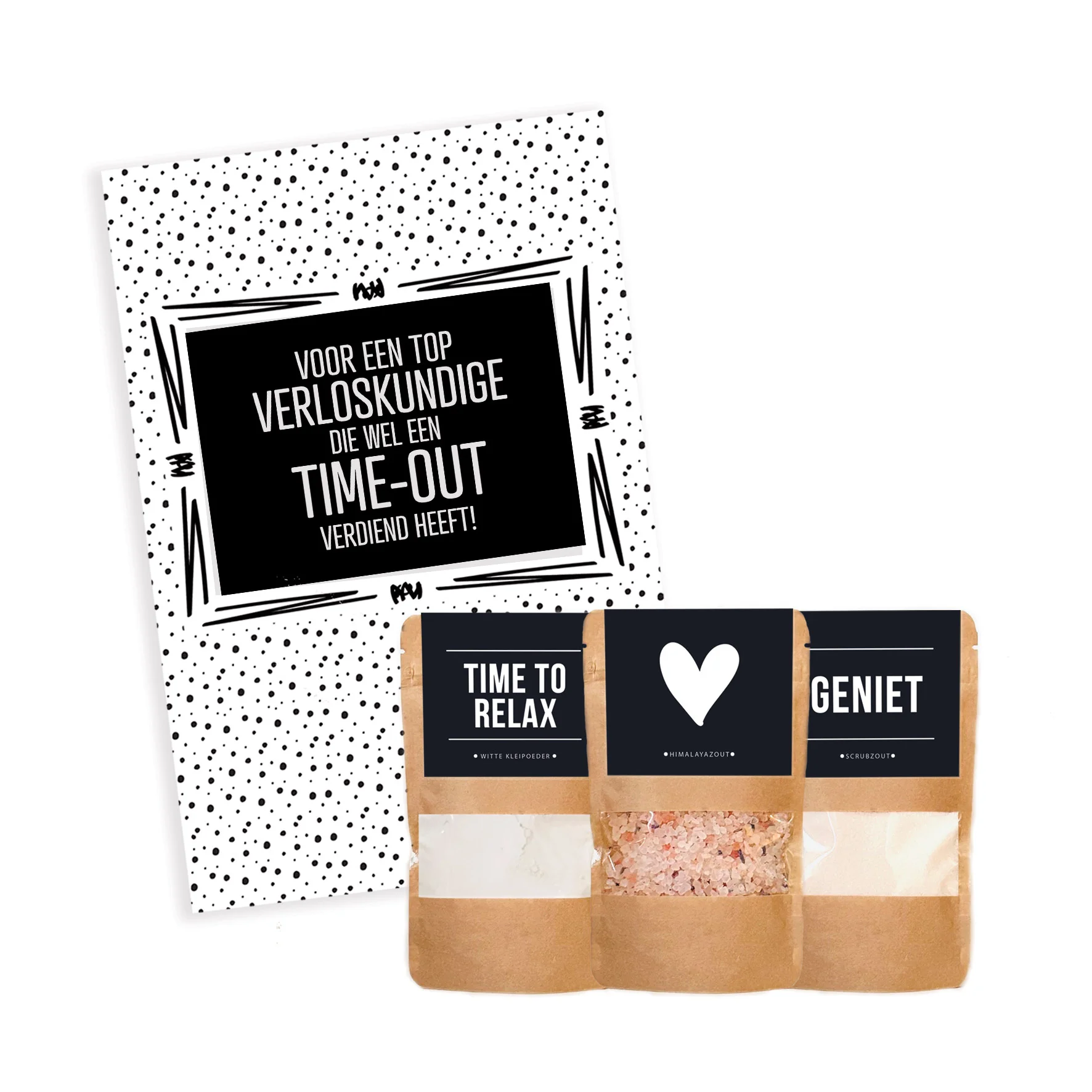 Spa cadeaubox | Verloskundige - Spa stip timeout verloskundige - SPAD0034