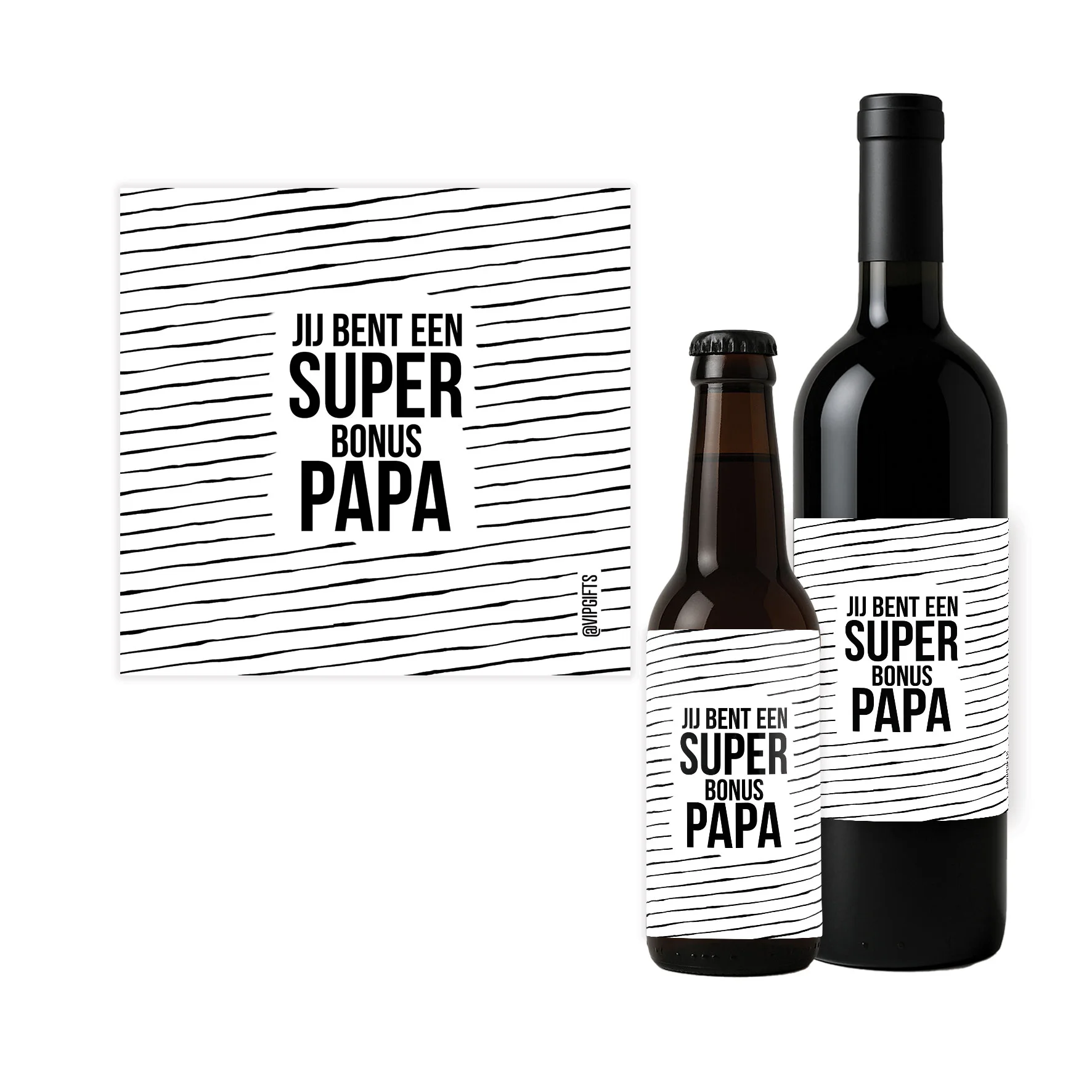 Flesetiket - Super bonus papa - Super bonus papa - FLE0070