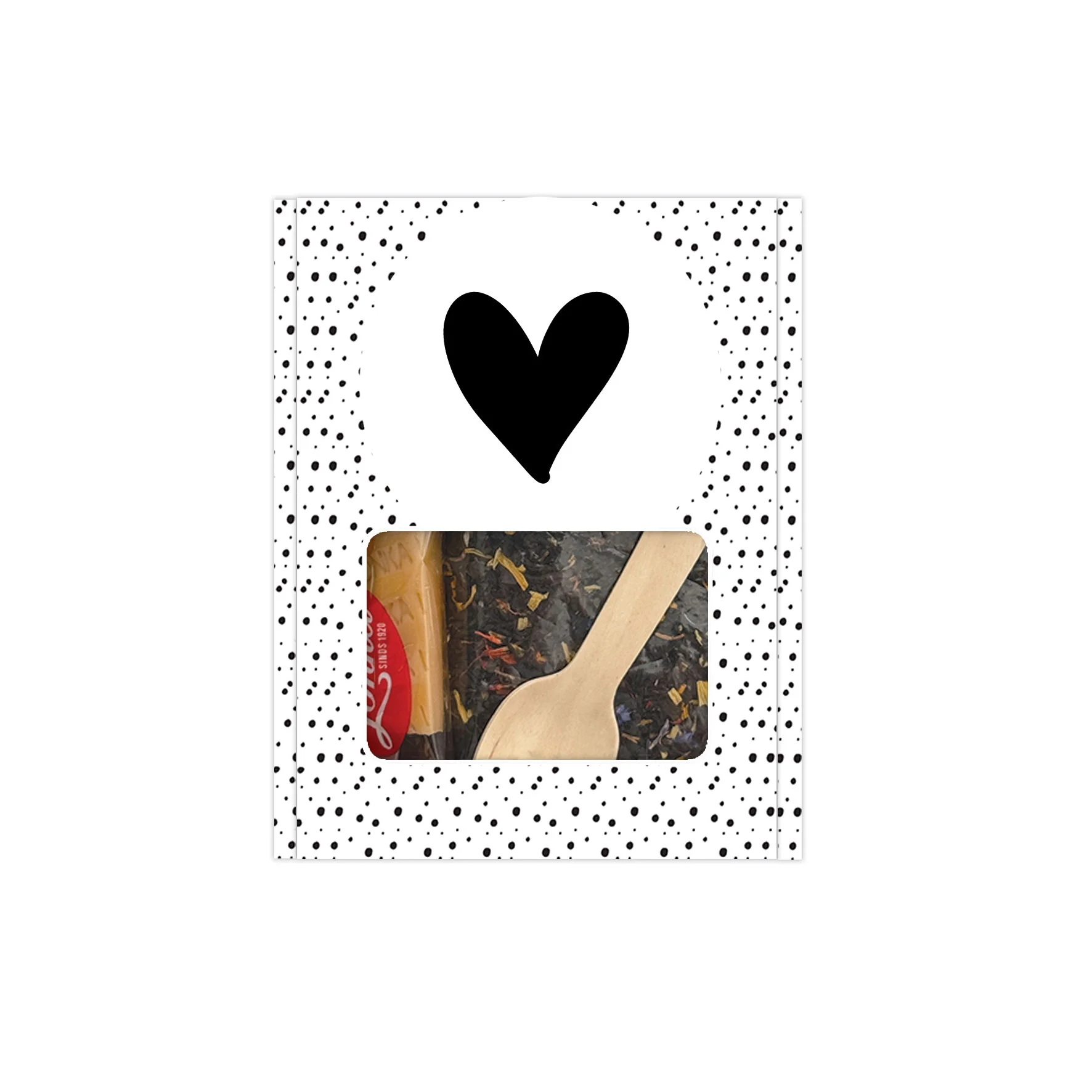 Thee cadeaudoosje &ndash; hart - Thee cadeaudoosje hart - THEC0001