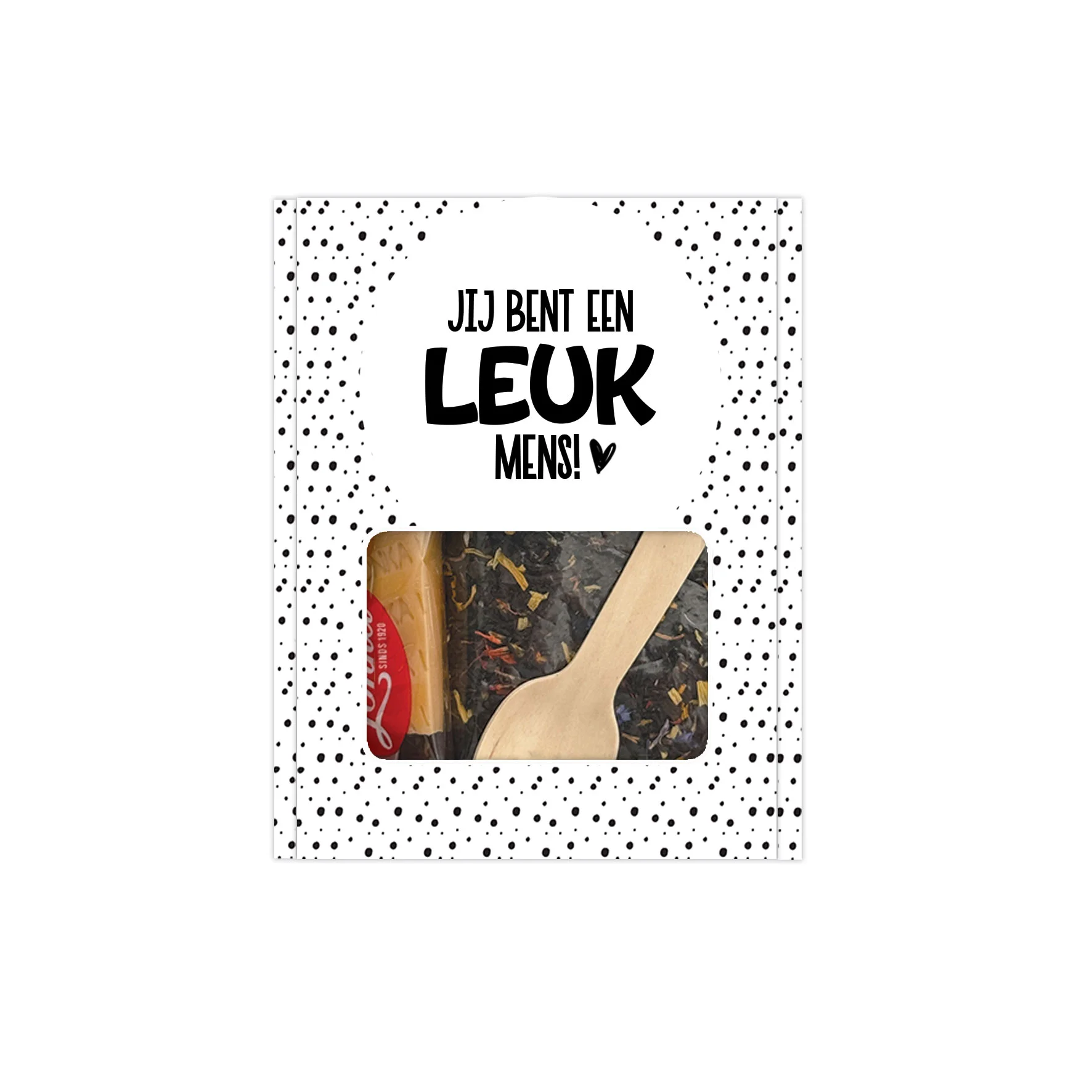 Thee cadeaudoosje &ndash; leuk mens - Thee cadeaudoosje leukmens - THEC0012