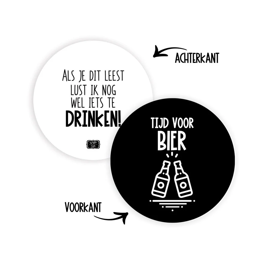 Onderzetter - Tijd voor Bier - Tijdvoorbier - OND0004