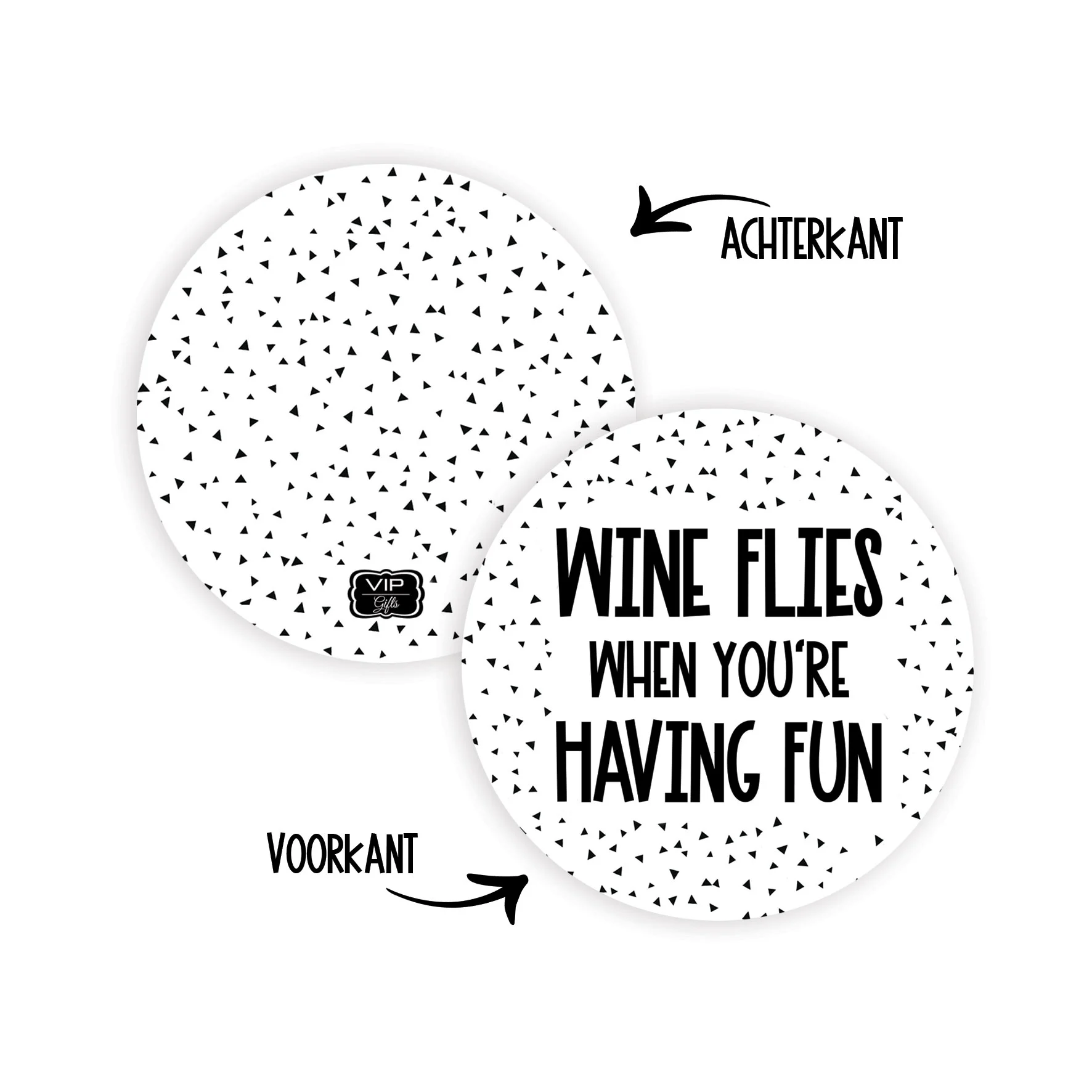 Onderzetter - Wine Flies - Wine flies - OND0003